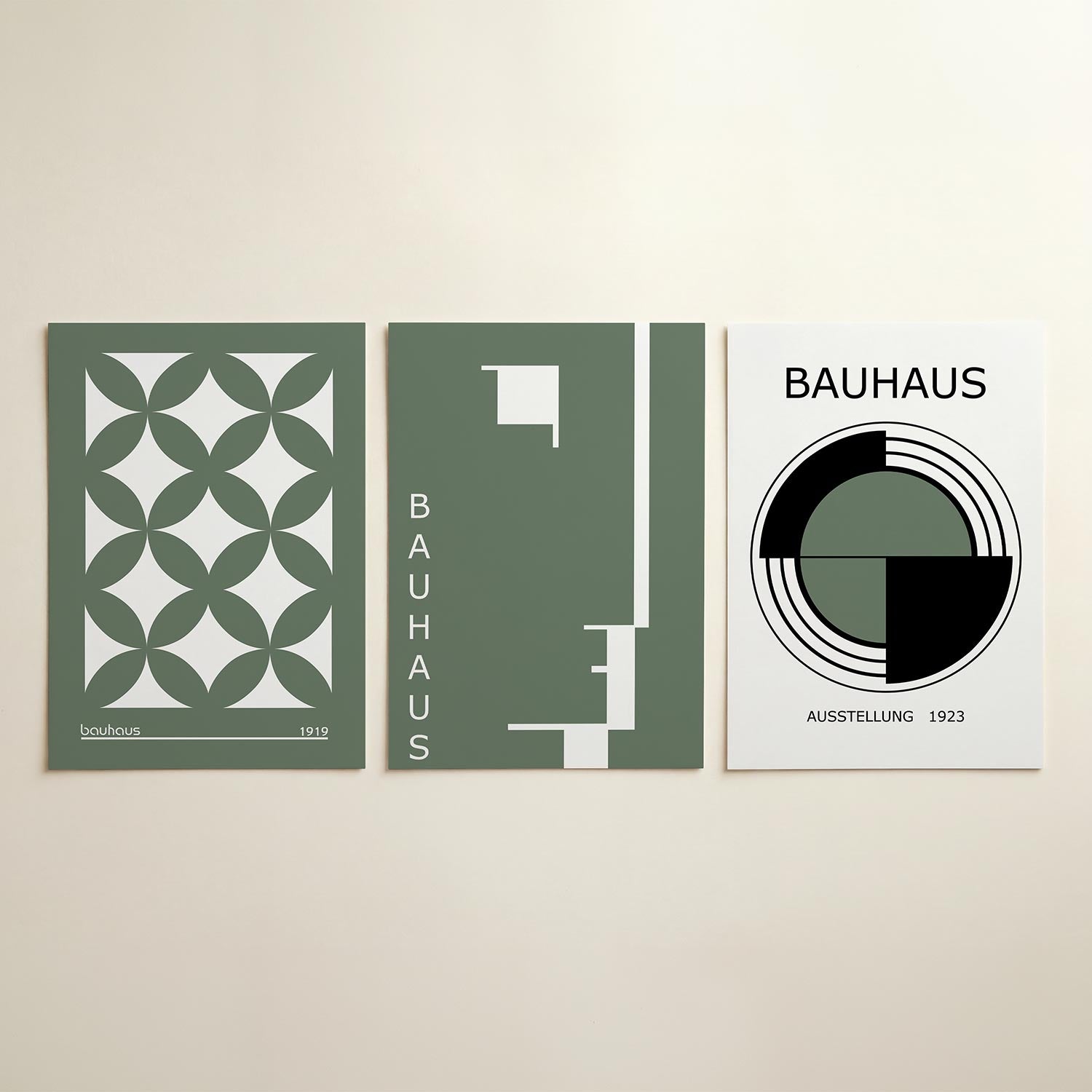 Cirkelpatroon harmonie Posterset