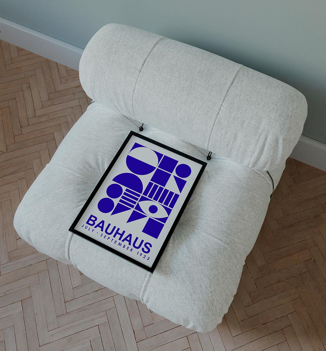 Vormen en vlakken Poster