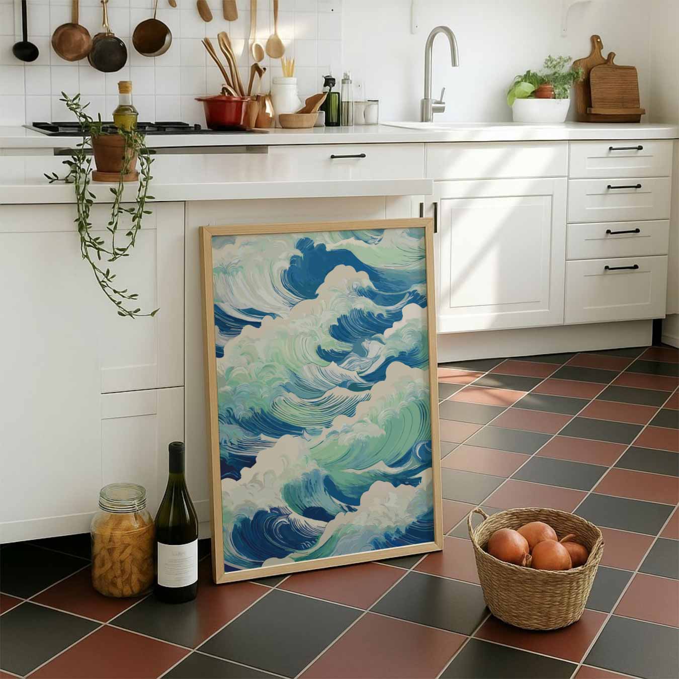 Golvend Avontuur Poster-WallArtistic
