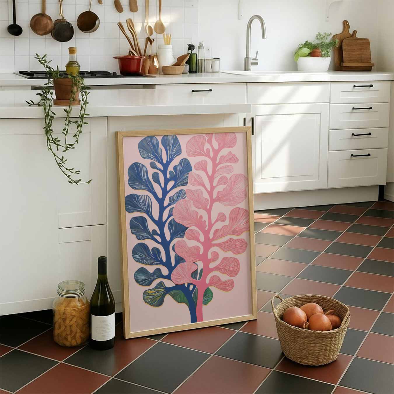 Botanische Kunst Print Poster-WallArtistic