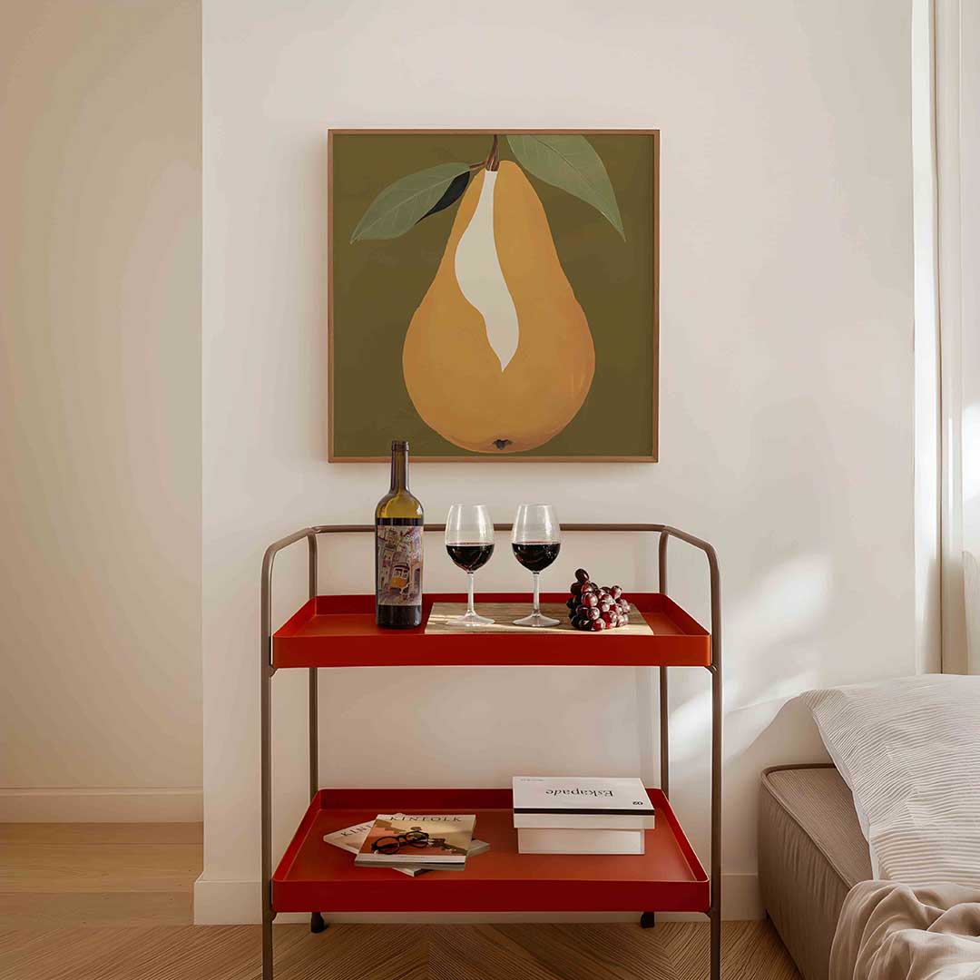 Grote peer Poster