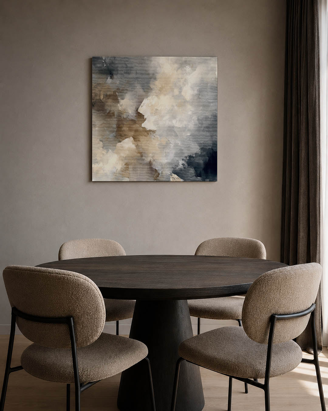 Dromerige kleurenmix Kunstwerk