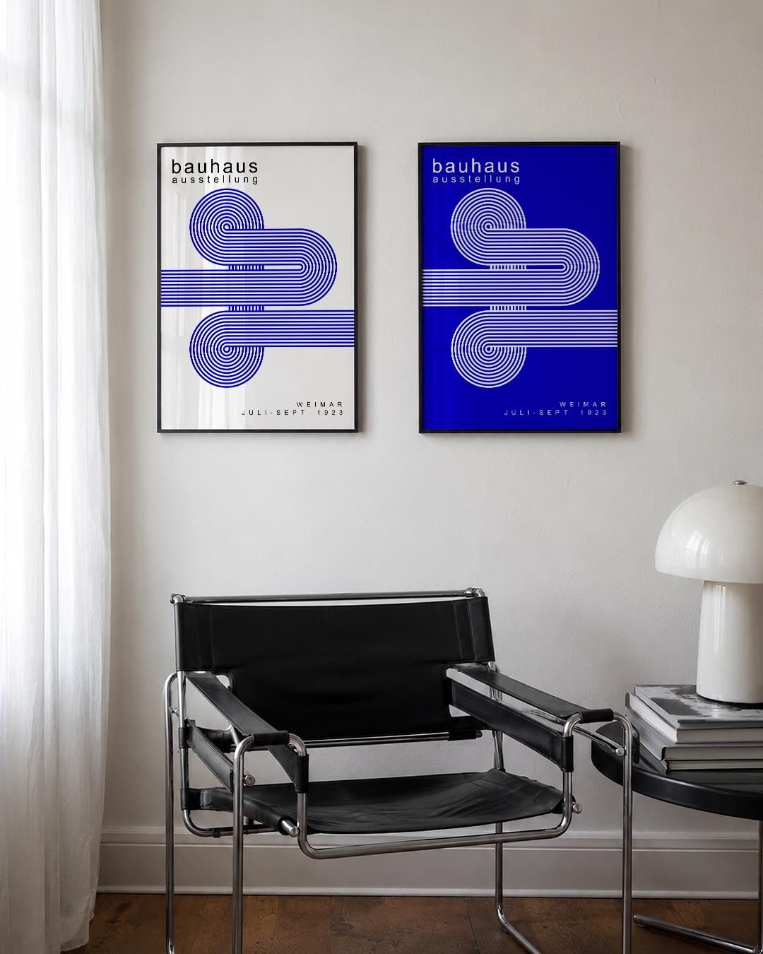 Lijnen en cirkelpatronen Posterset