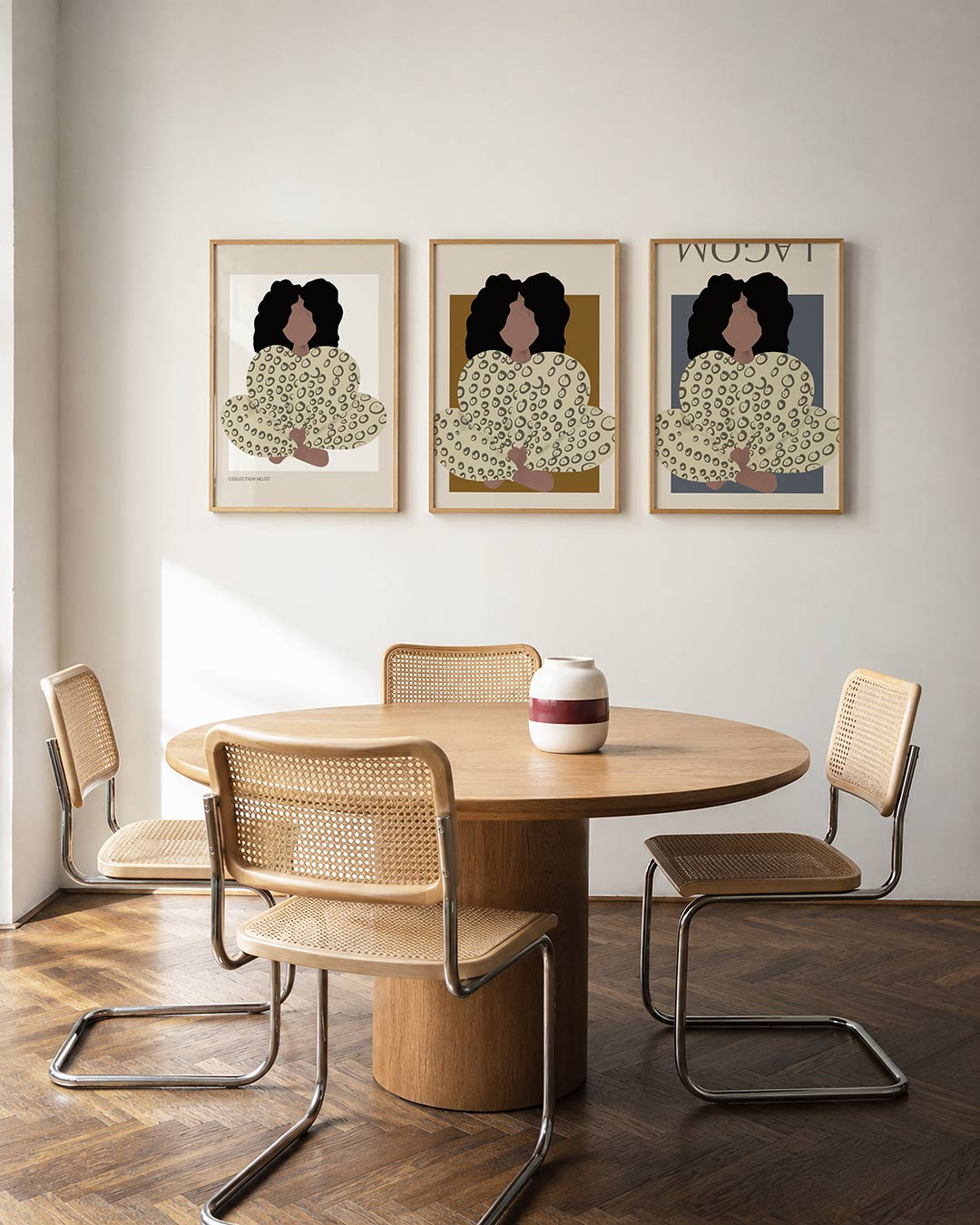 Vorm en patronen Posterset