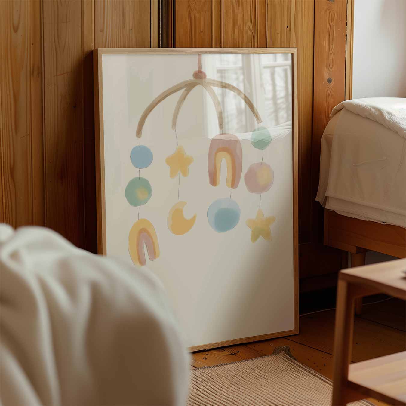 Dromerige Kleuren Mobiel Poster-WallArtistic