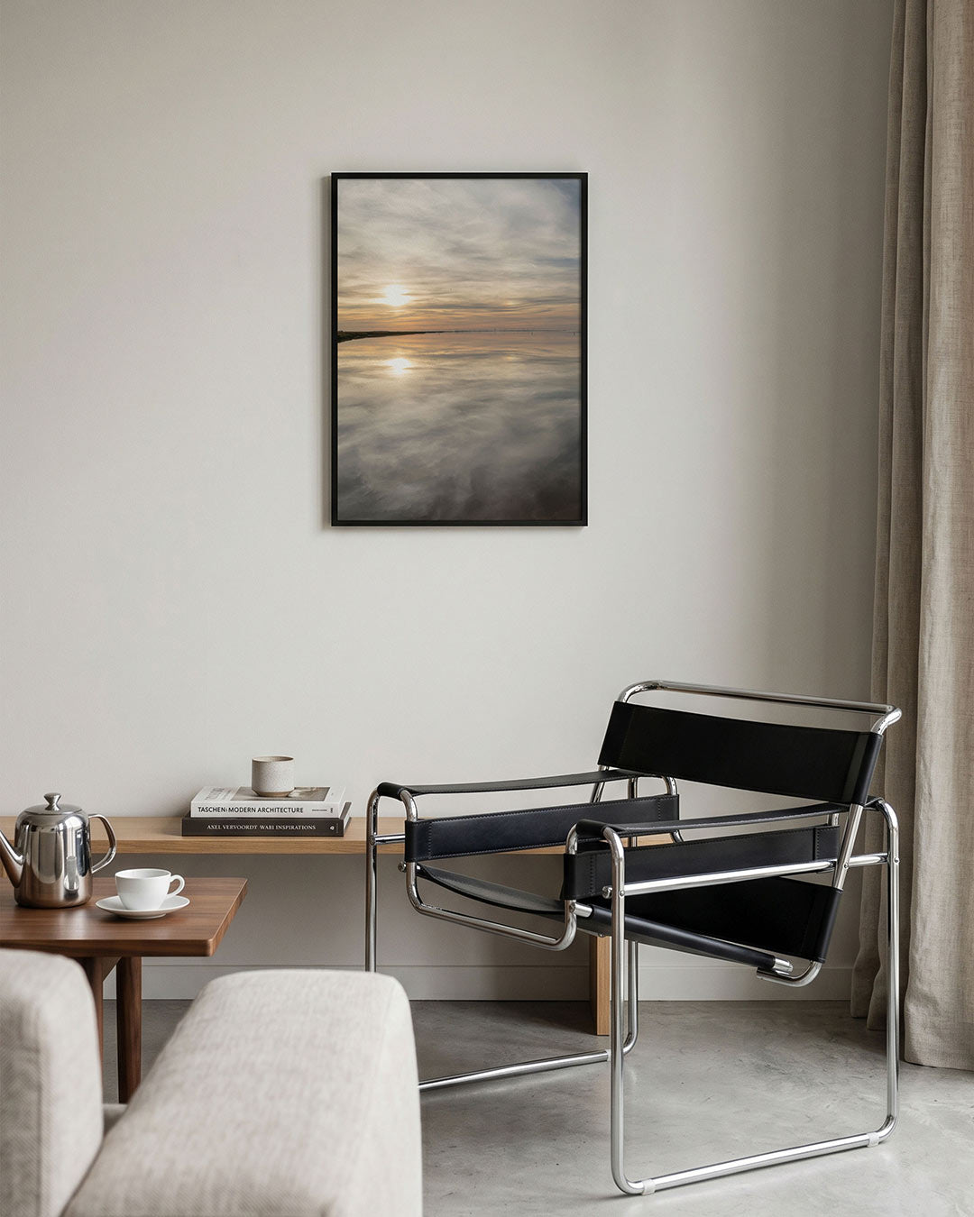 Rustige zonsondergang Poster