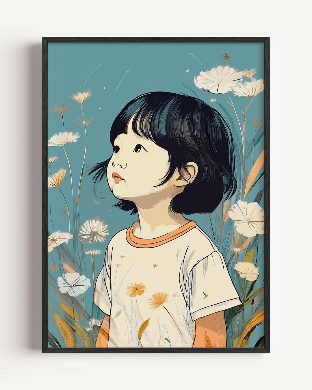 Dromerige Kinderblik Poster-WallArtistic