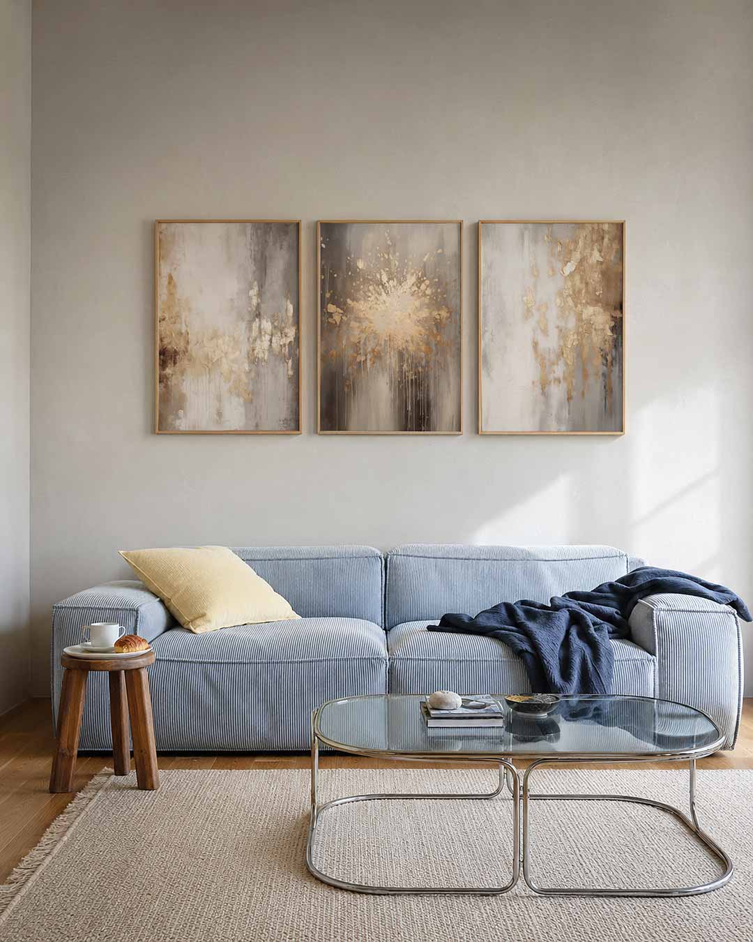 Gouden vervaging Posterset