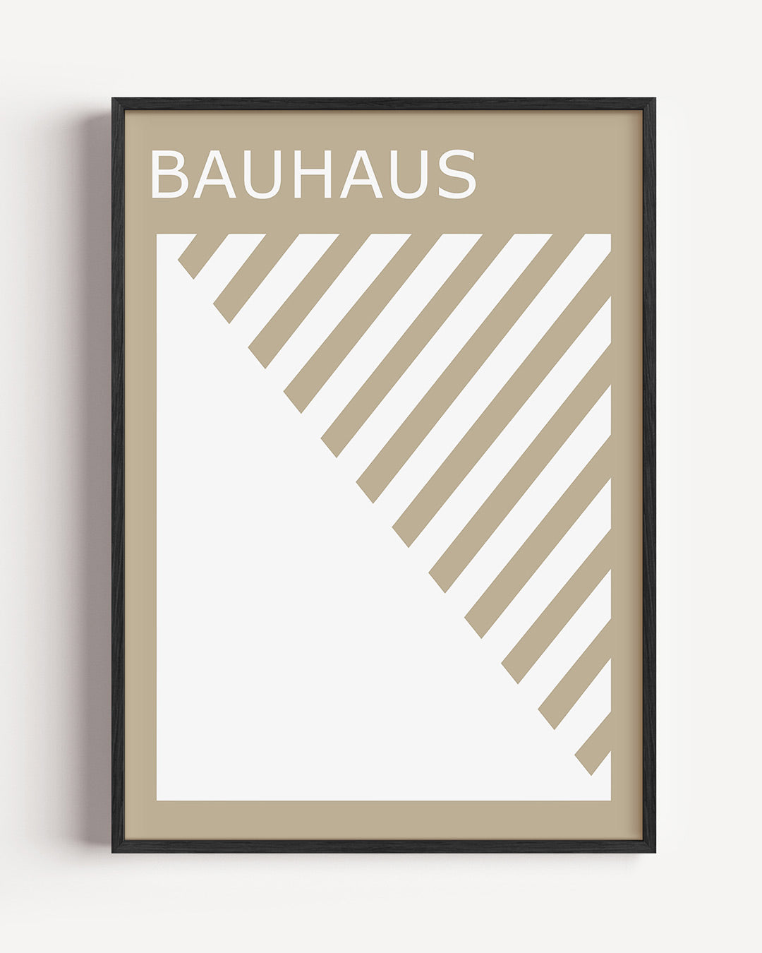 Diagonal lijnen Poster