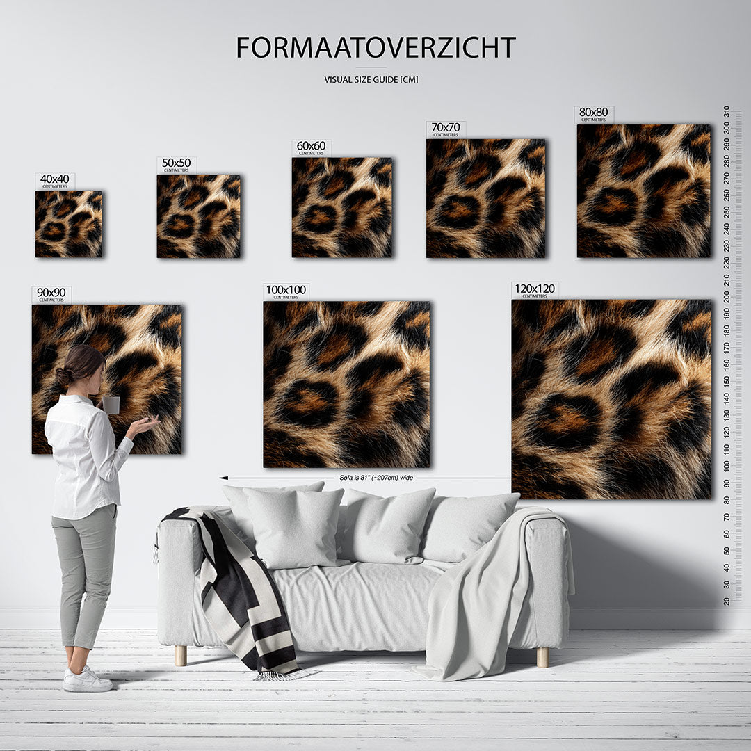 Dierlijke patronen Kunstwerk