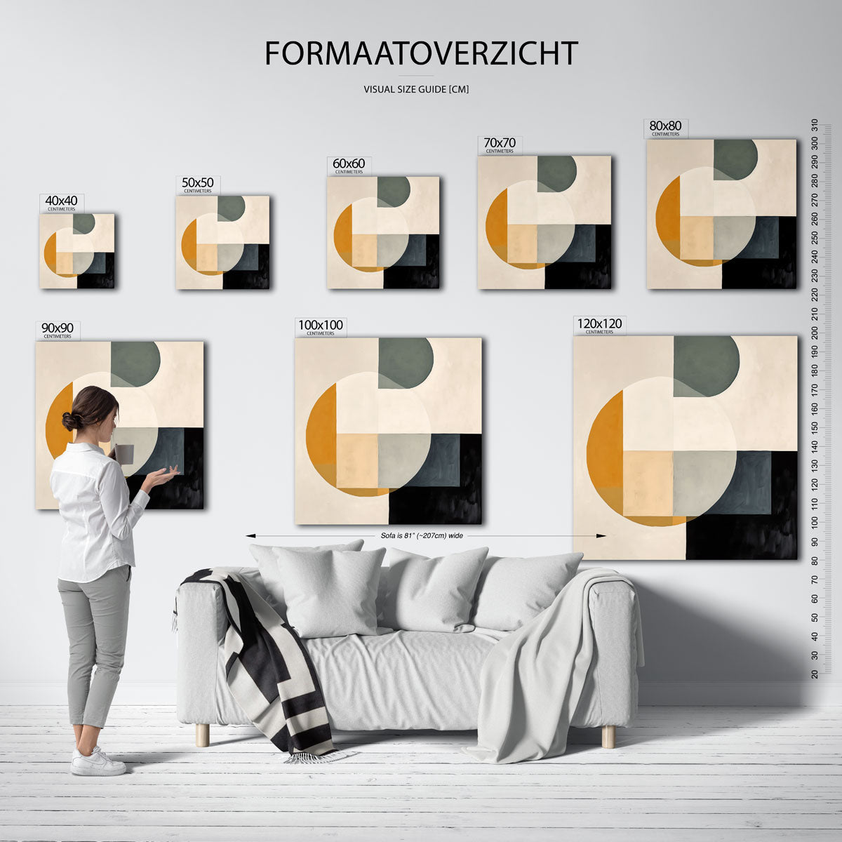 Geometrische vormen Poster