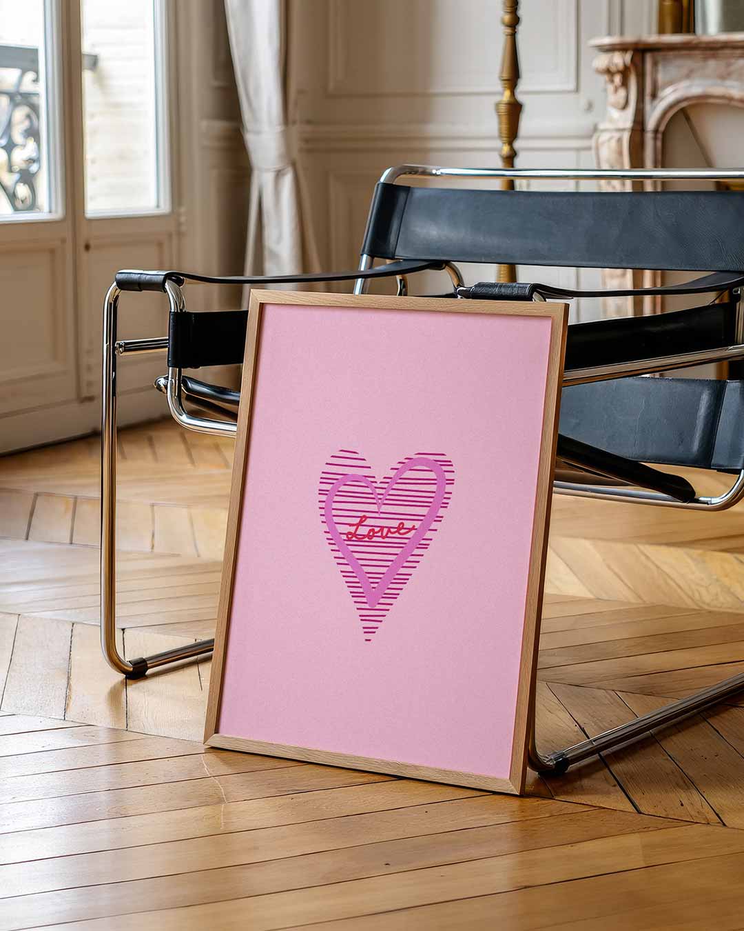 Liefdeshart Poster-WallArtistic