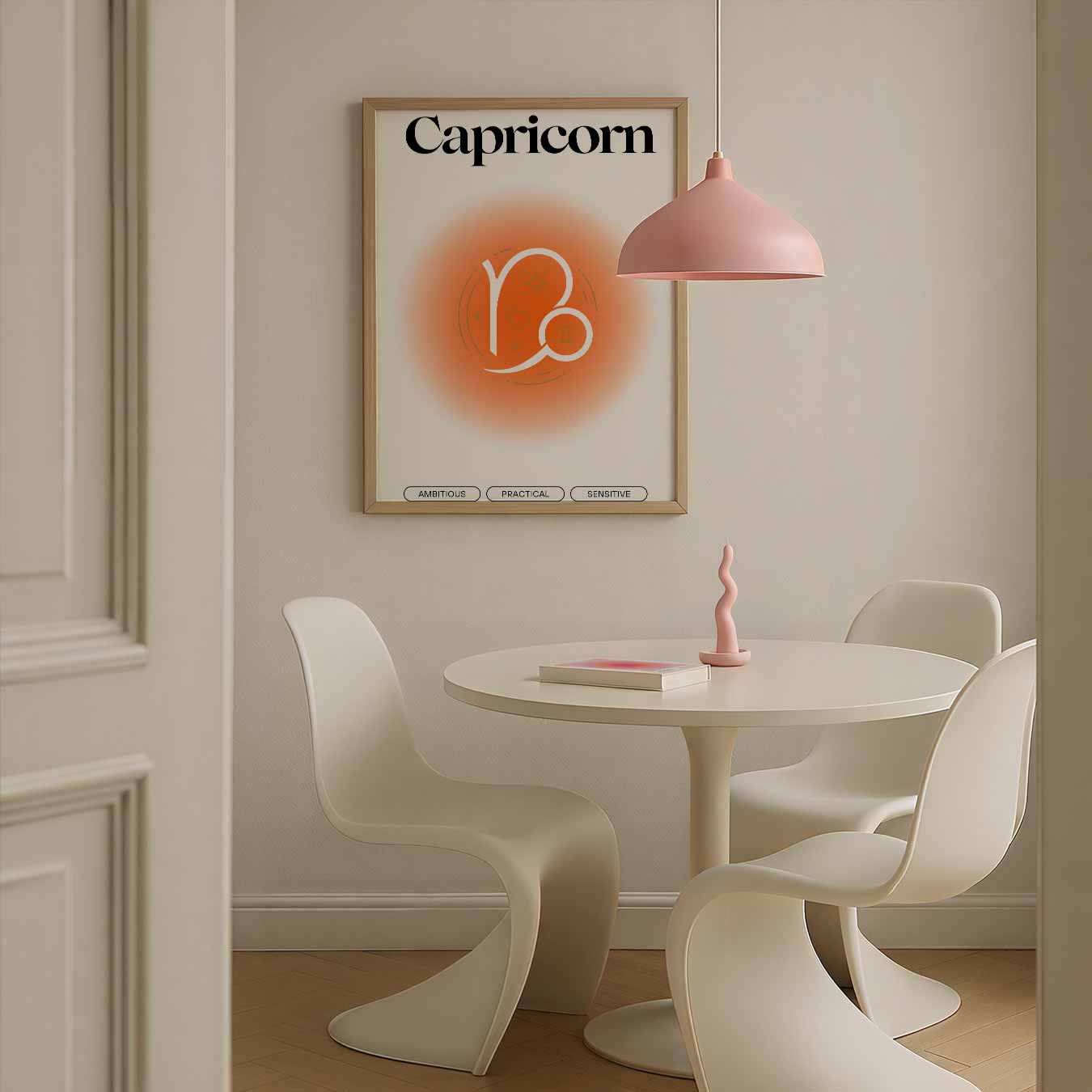 Stoere Steenbok Poster-WallArtistic