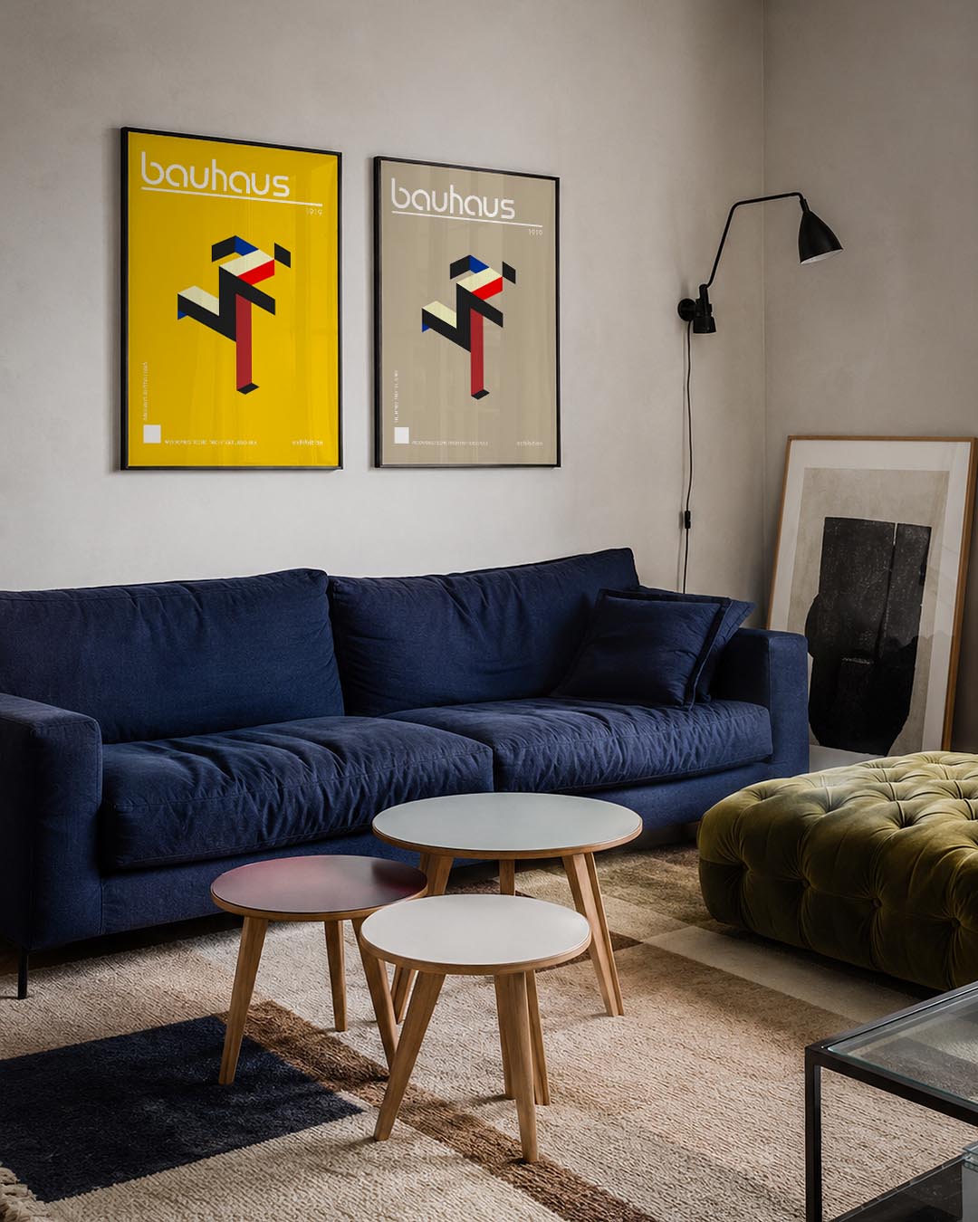 Kleurrijke vormen Posterset