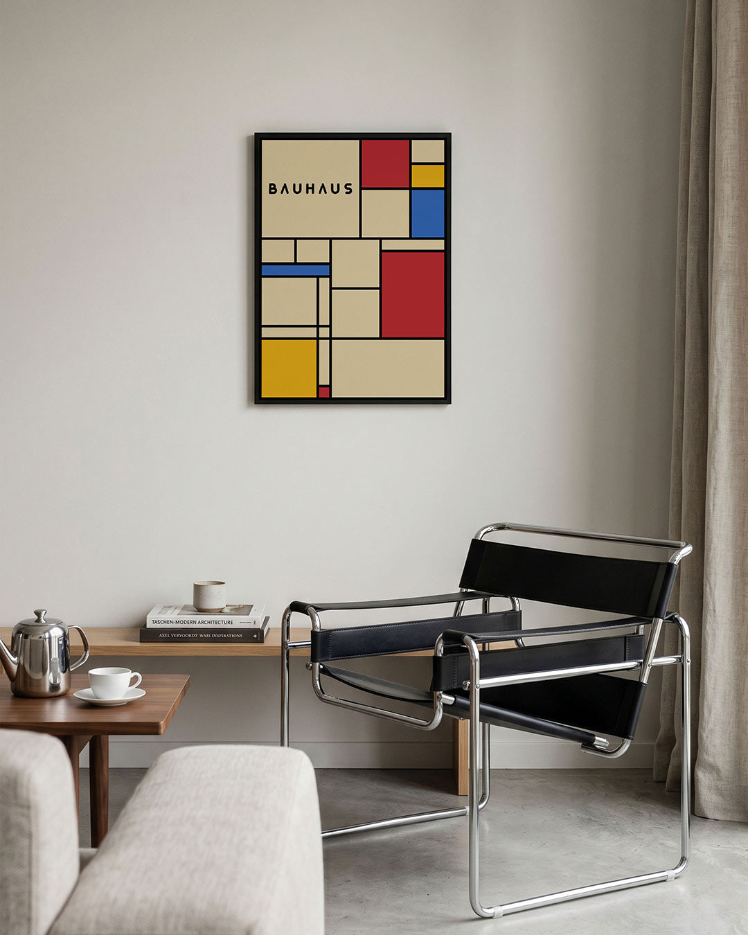 Vlakverdeling en kleur Poster