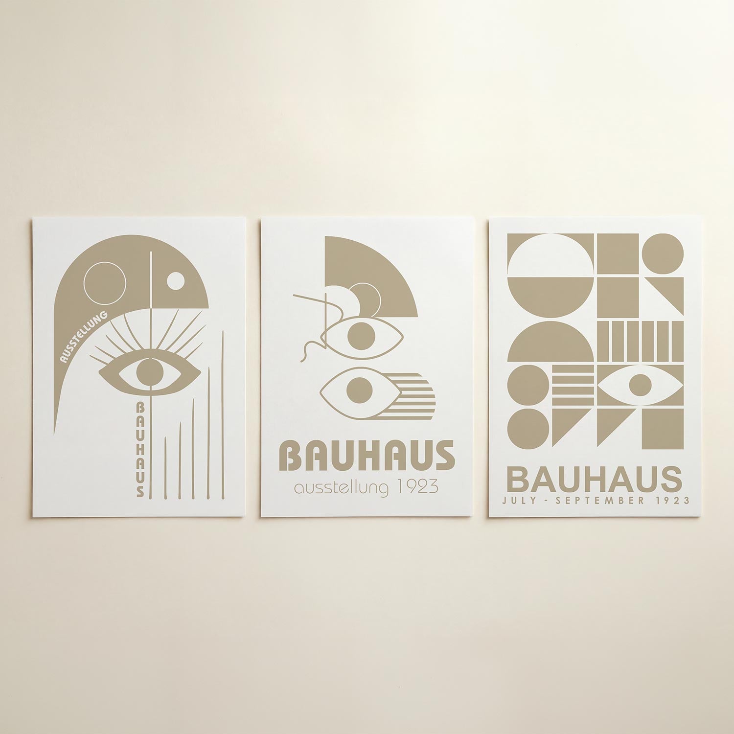 Oog en lijnen Posterset