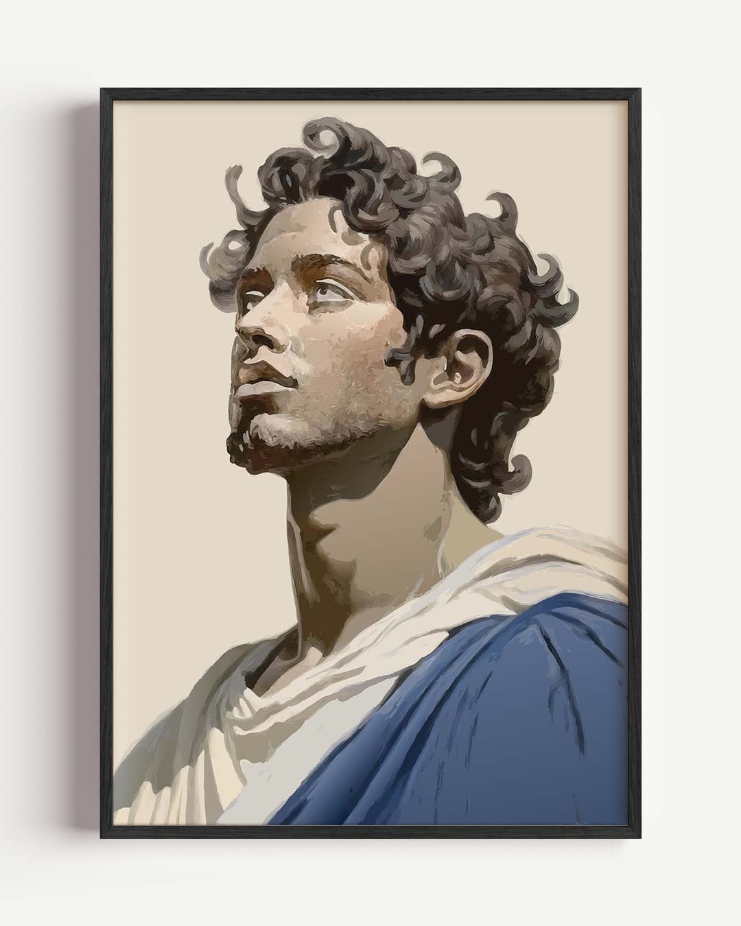 Moderne Klassieke Portretposter-WallArtistic