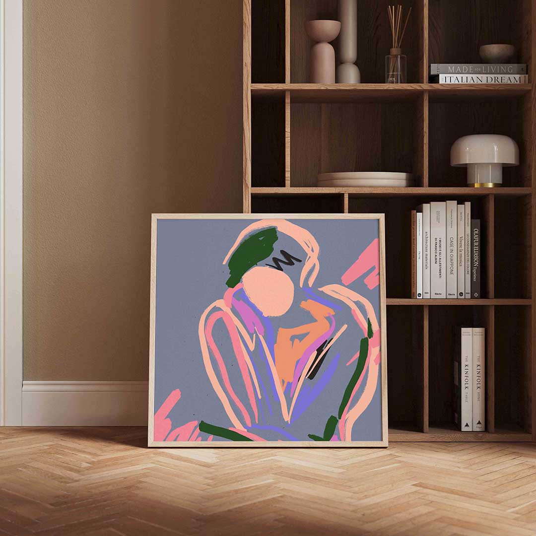 Abstracte vormen Poster