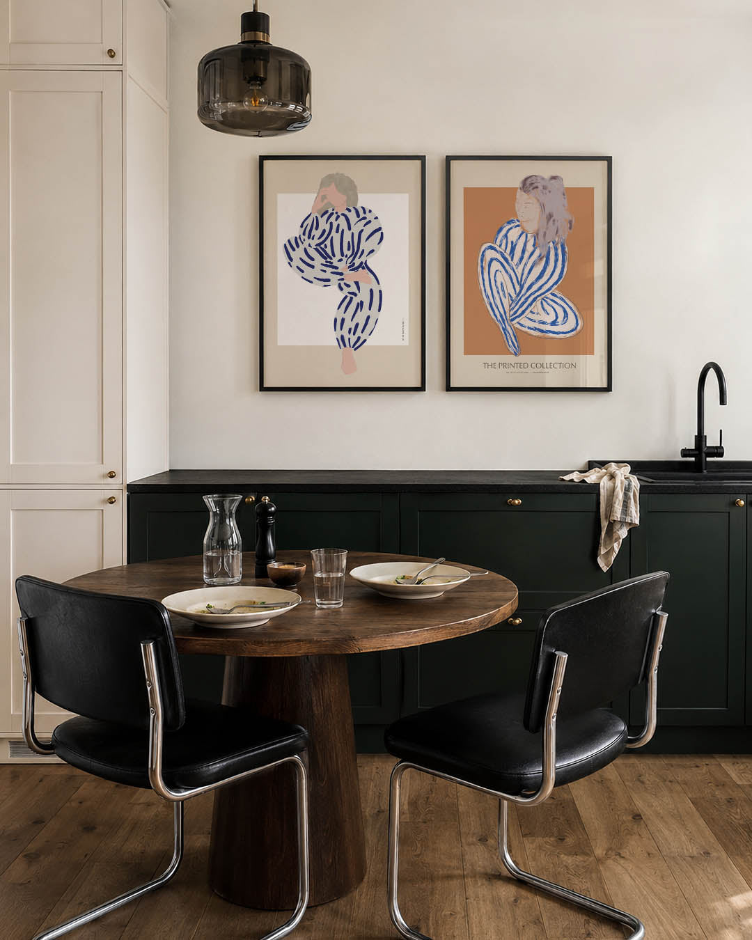 Vorm en kleurenspel Posterset