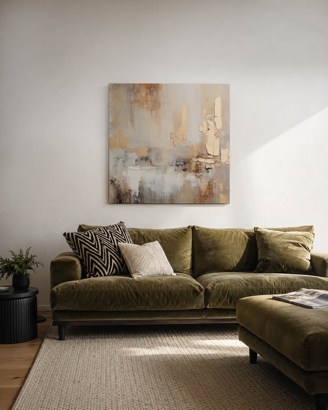 Gelaagde texturen Kunstwerk