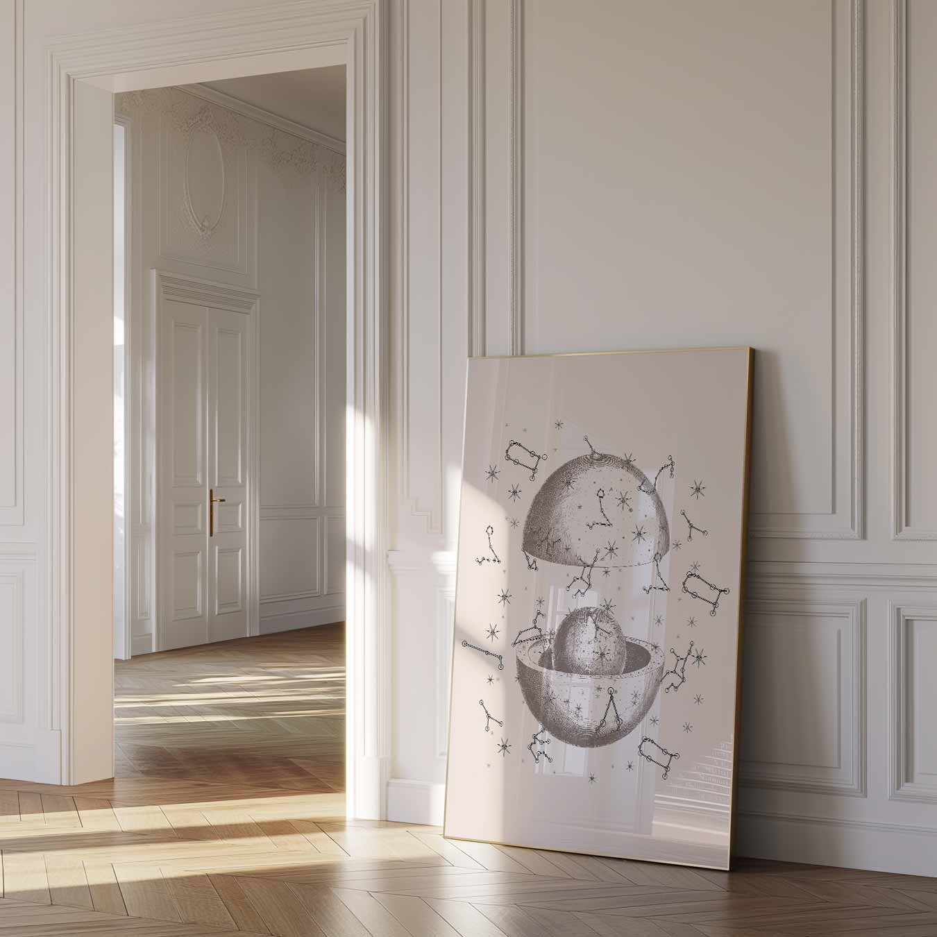Hemelse Hemisferen Poster-WallArtistic