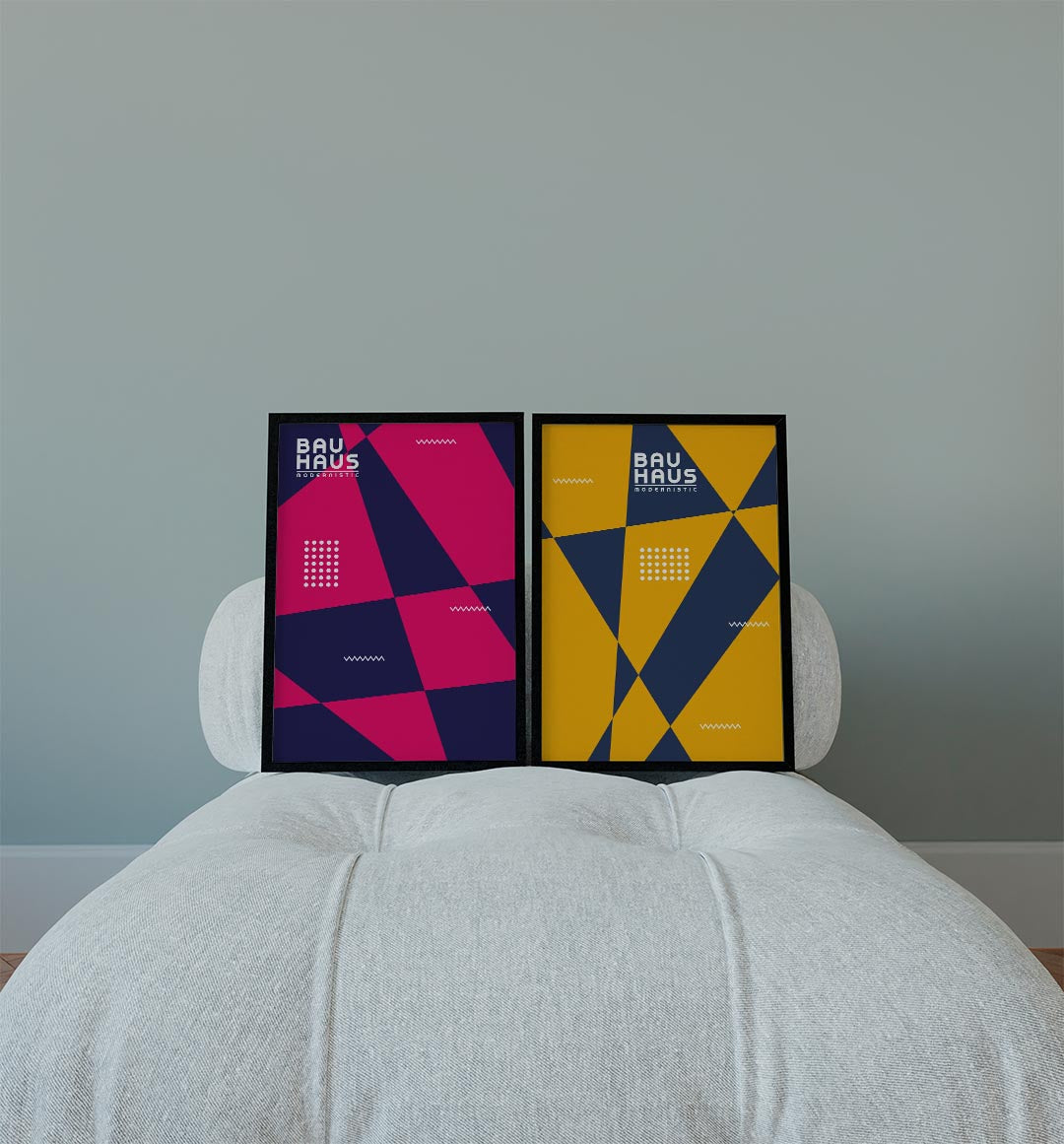 Vorm en kleur Posterset