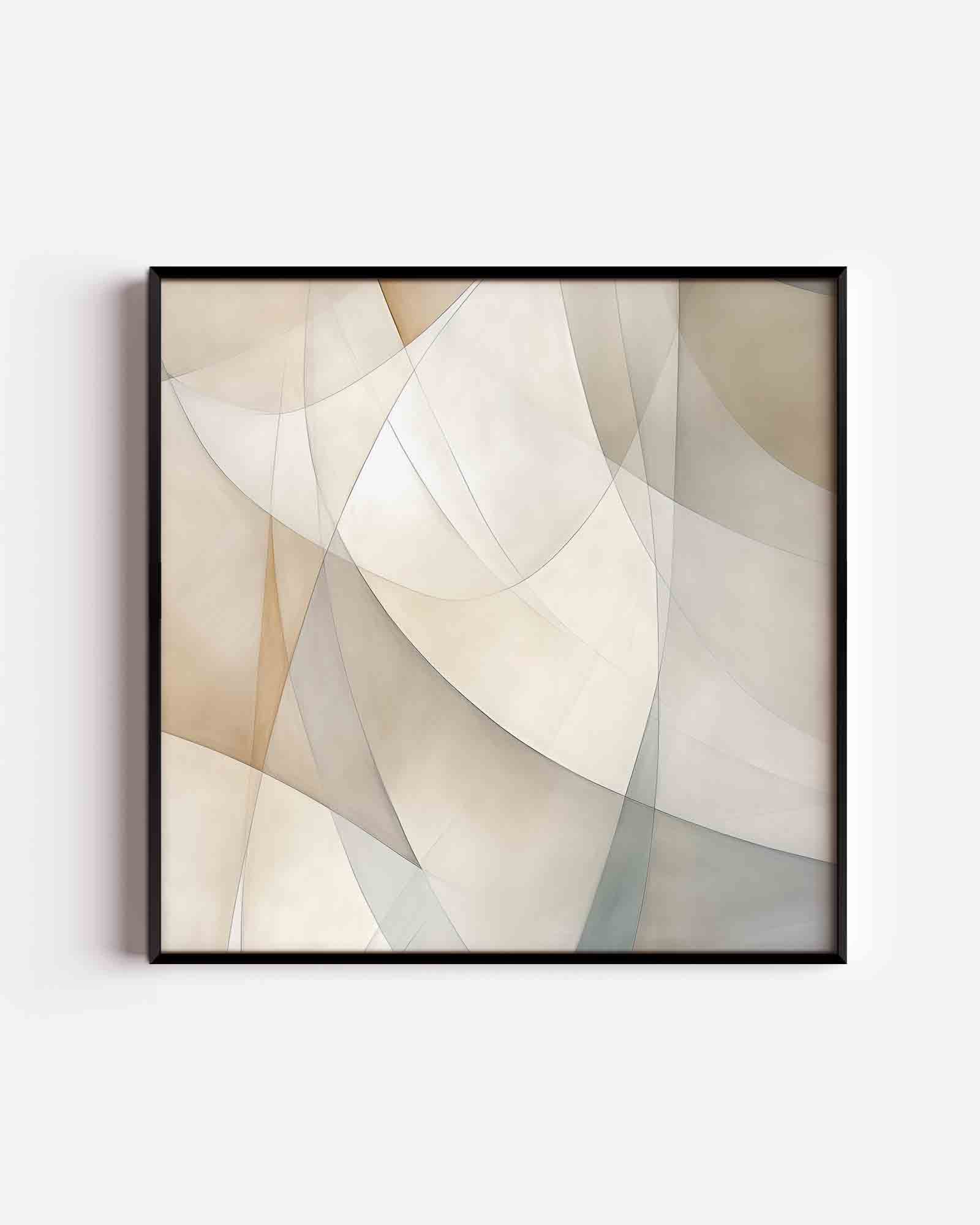 Abstracte vormen Poster