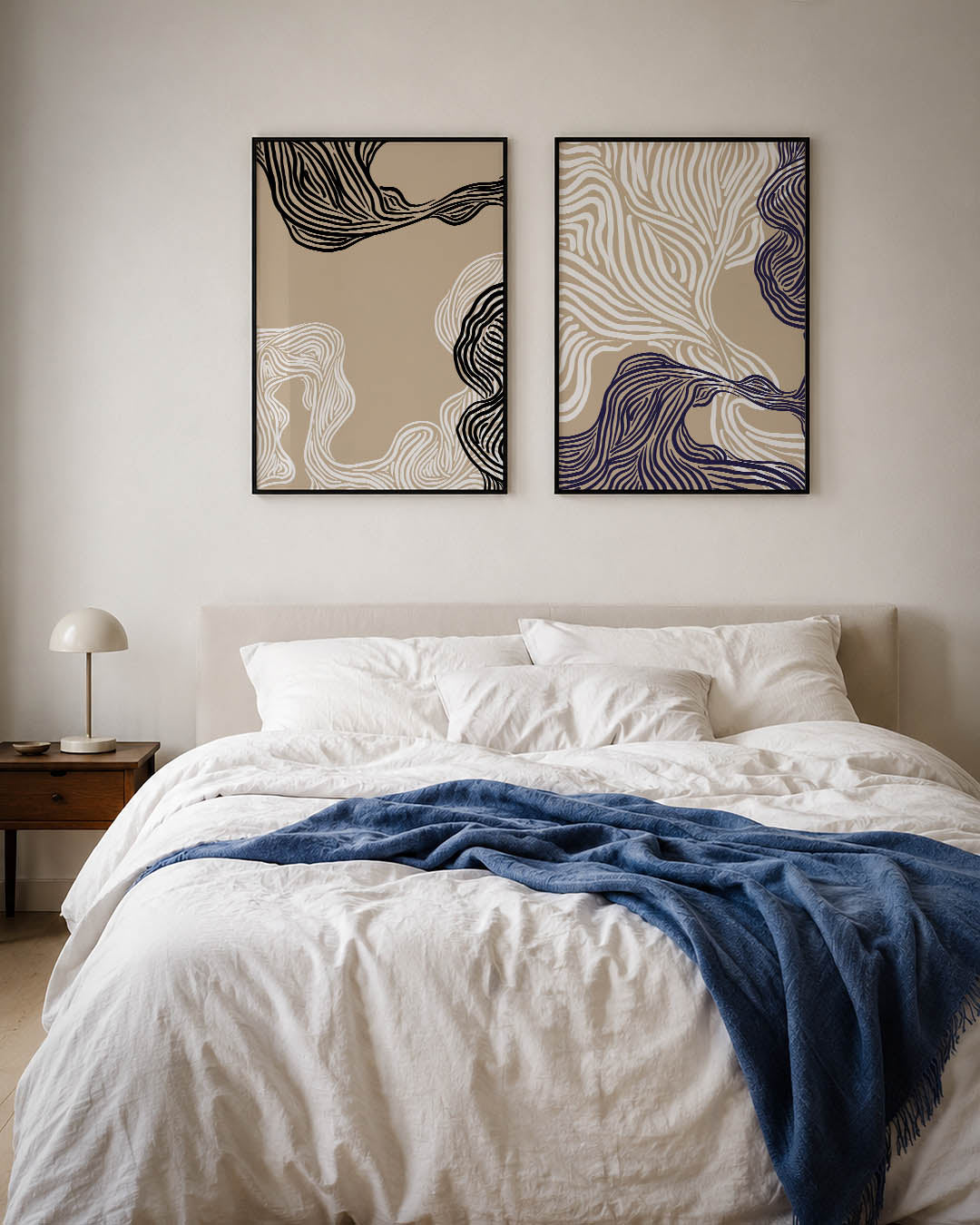 Lijnenspel en vormen Posterset