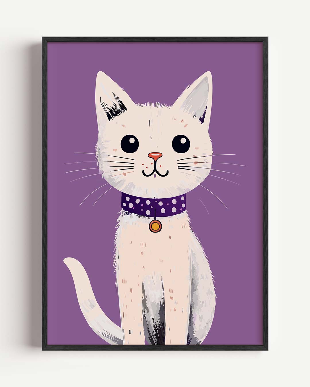 Schattige Kat Poster-WallArtistic