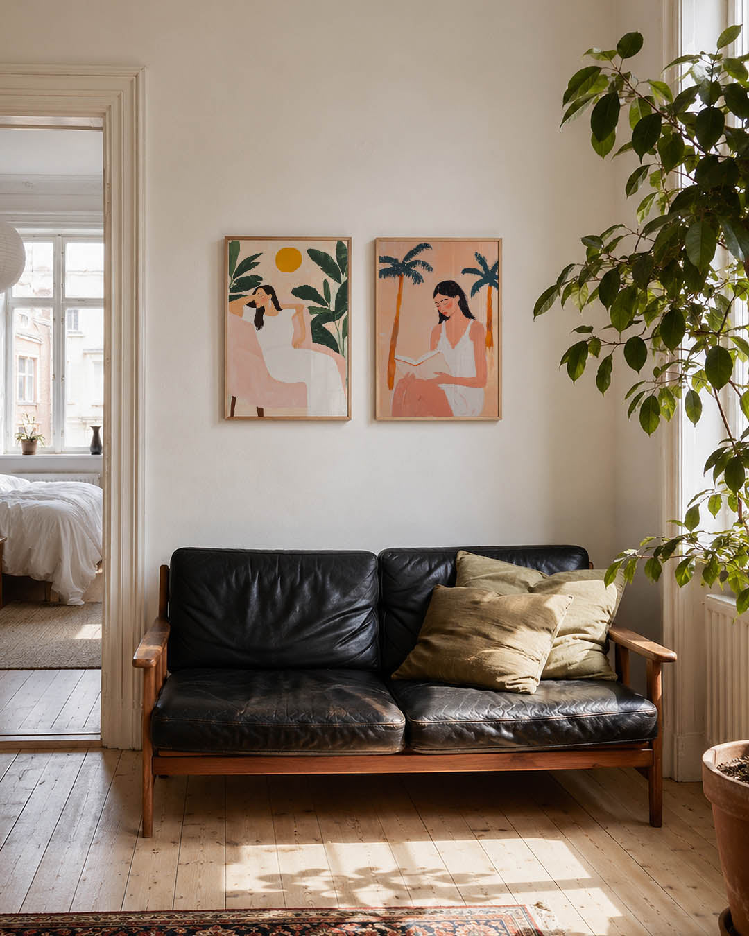Zon en rust Posterset