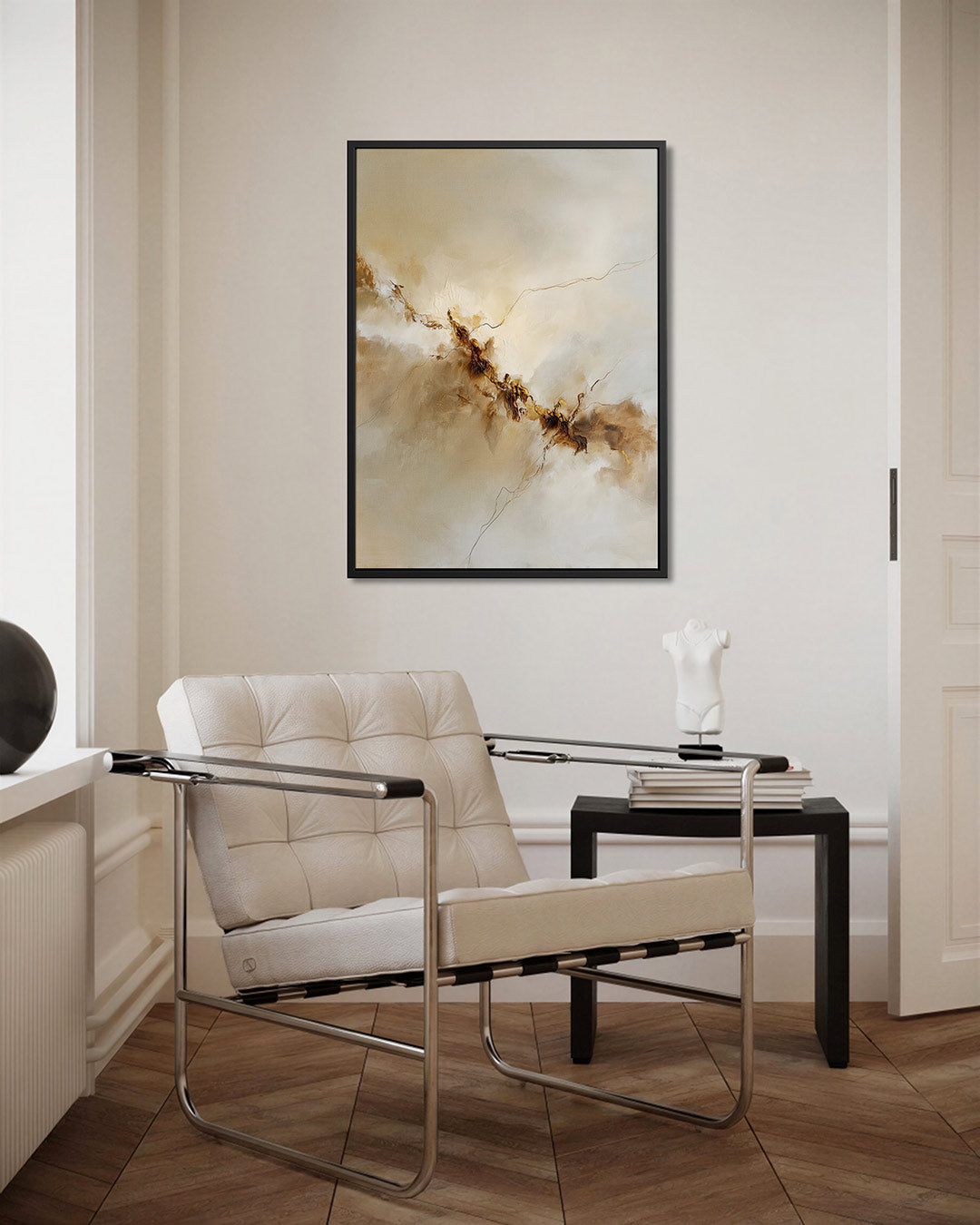 Organische lijnen Kunstwerk