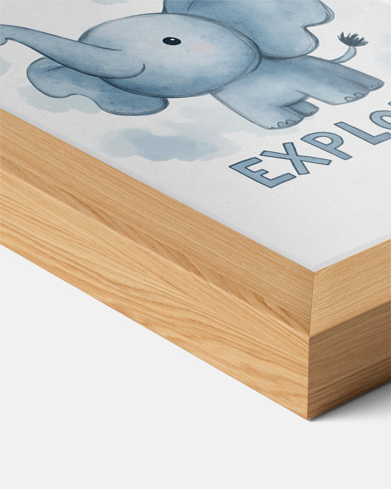 Droomolifant Explore Poster-WallArtistic
