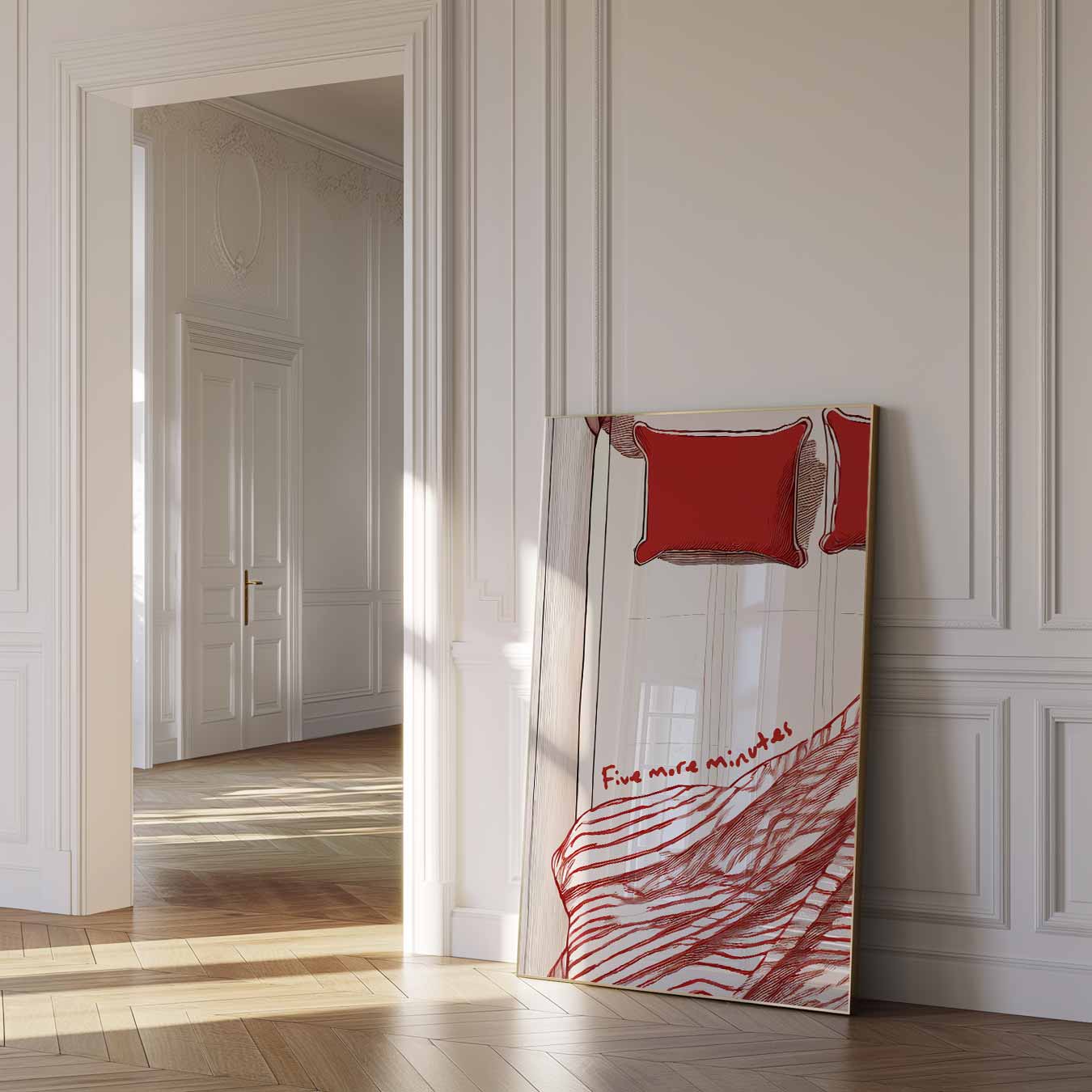 Slaapkamer Inspiratie Poster-WallArtistic