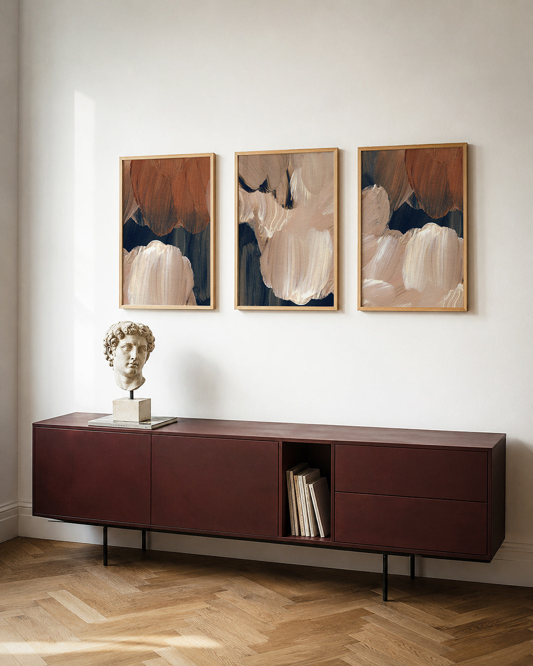 Kleurvlakken en textuur Posterset
