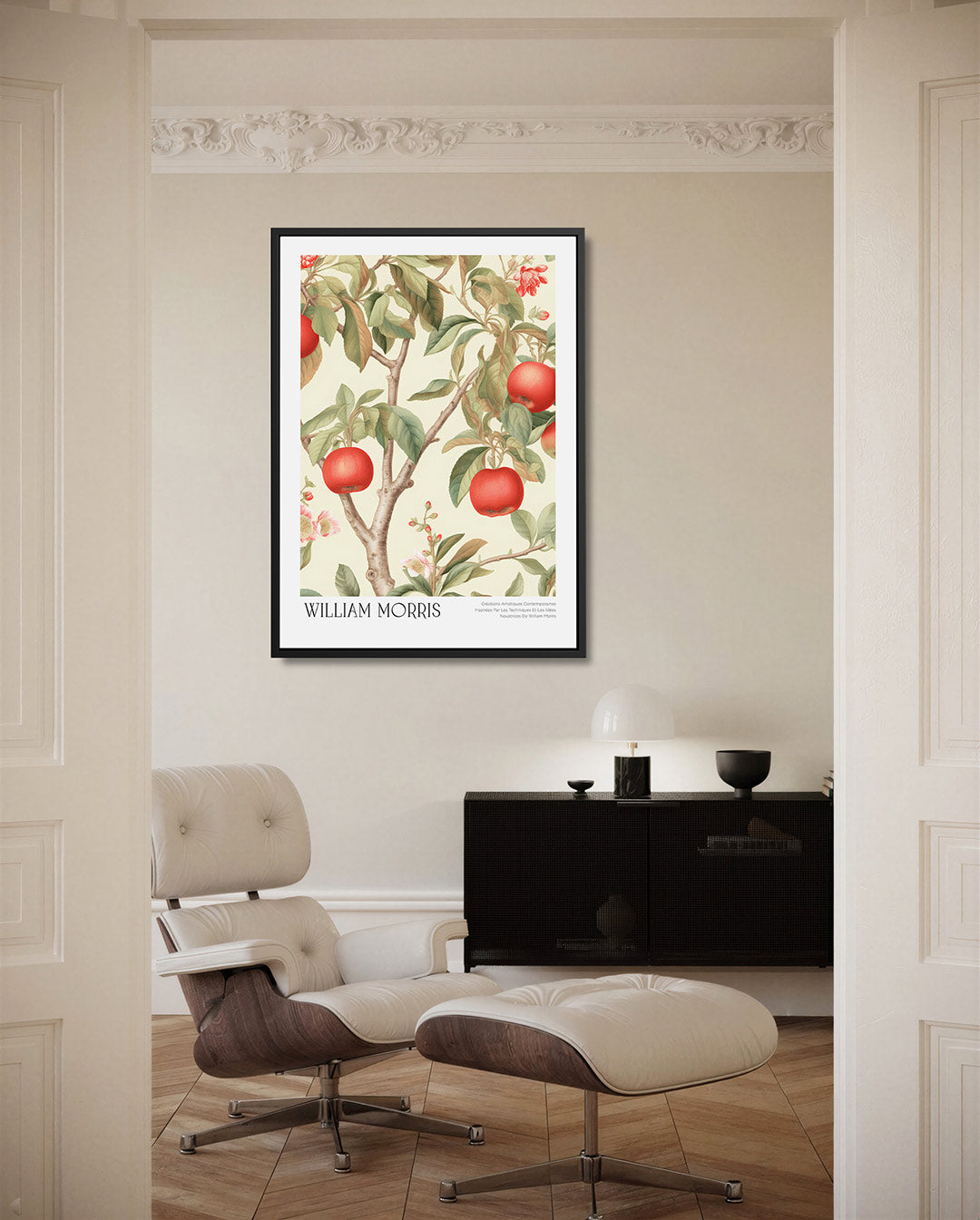 Fruit en bladeren Kunstwerk