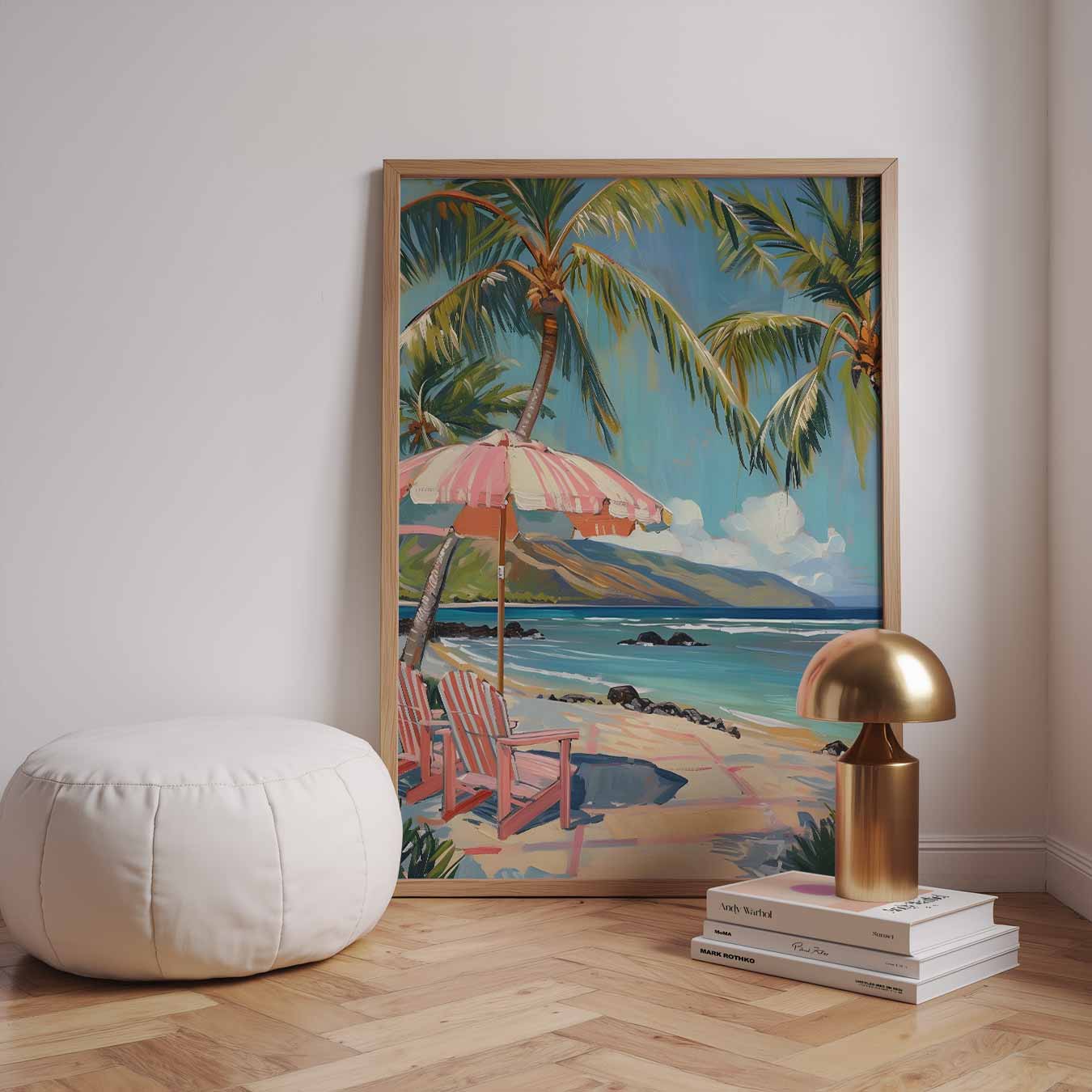 Tropische Stranddag Droomposter-WallArtistic