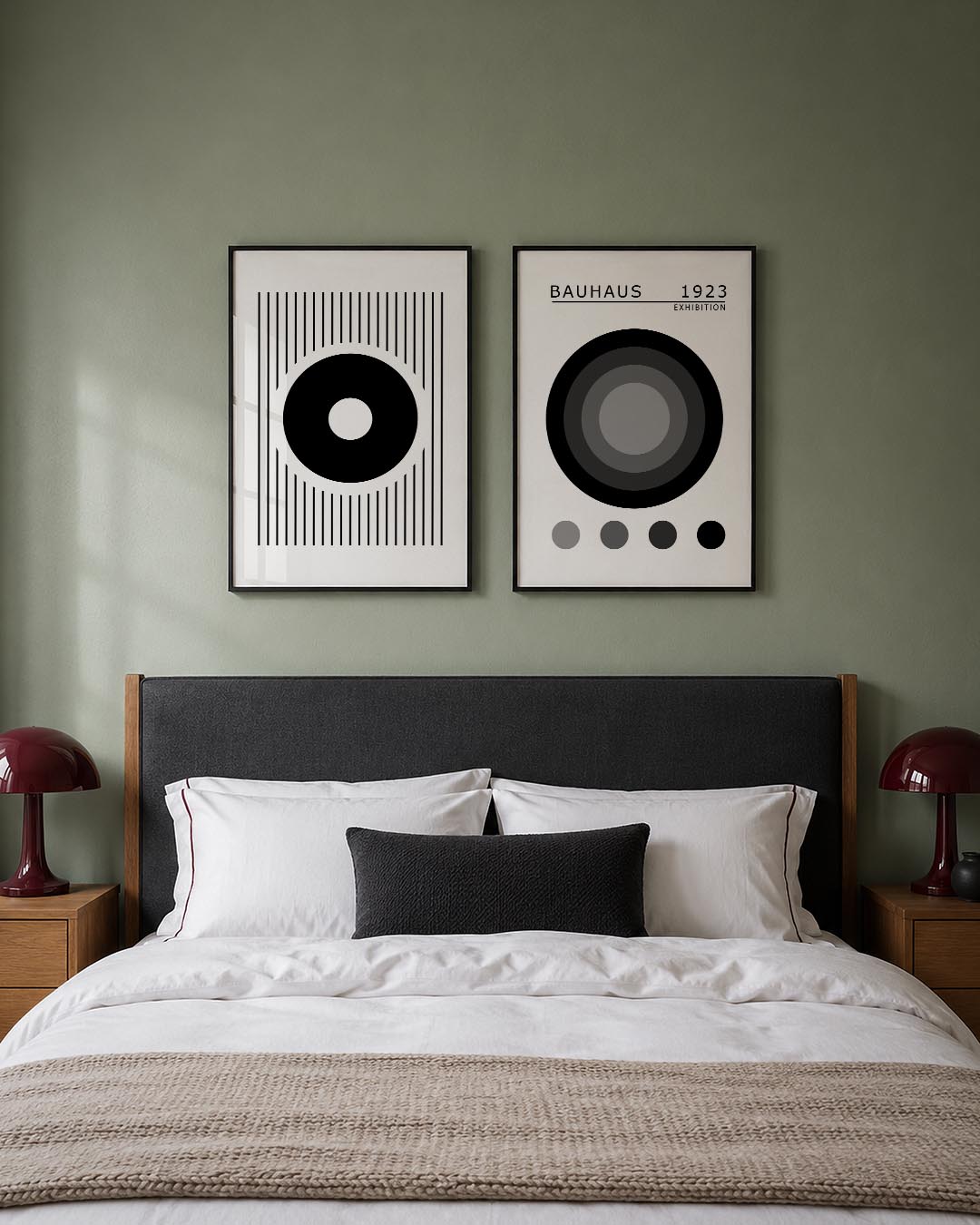 Cirkel en lijnen Posterset