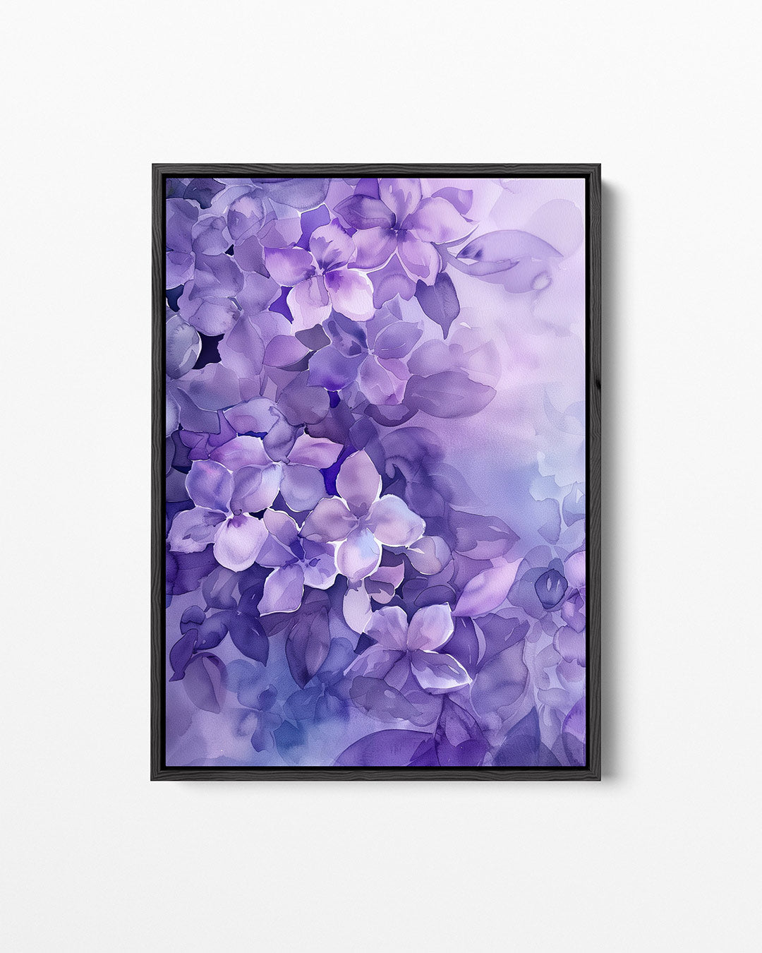 Vloeiende bloemenpracht Kunstwerk