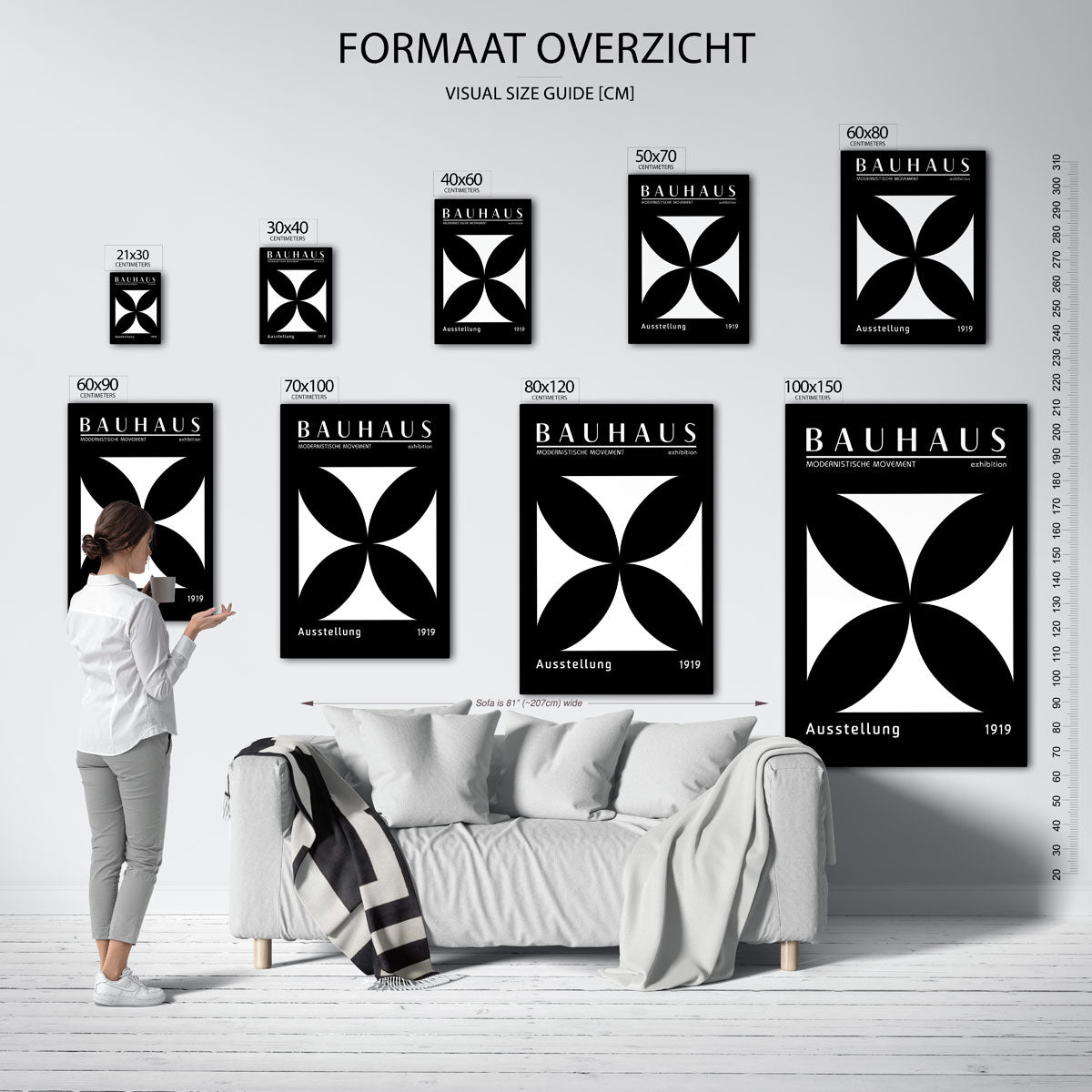 Vorm en balans Poster