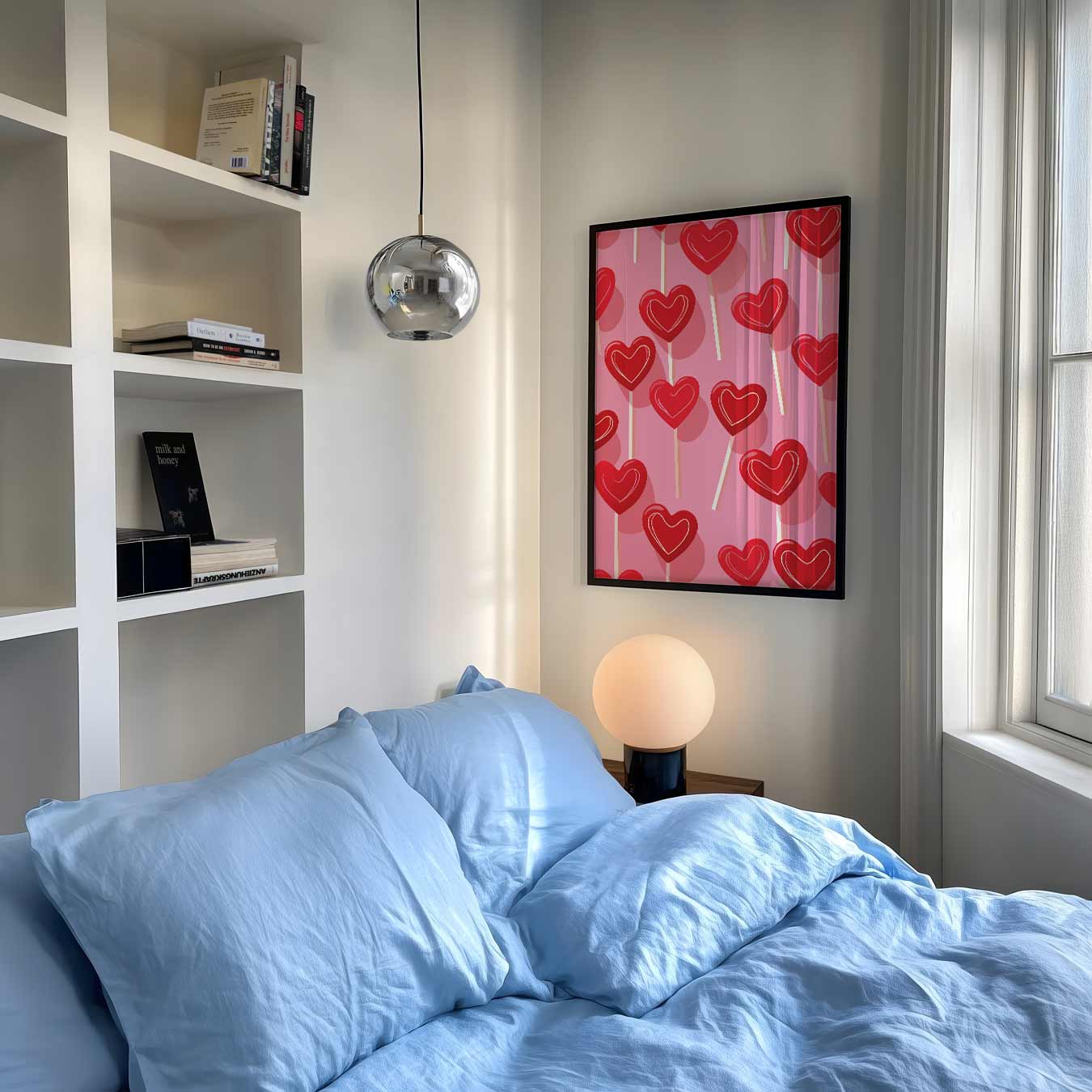 Zoete Hartjes Poster-WallArtistic