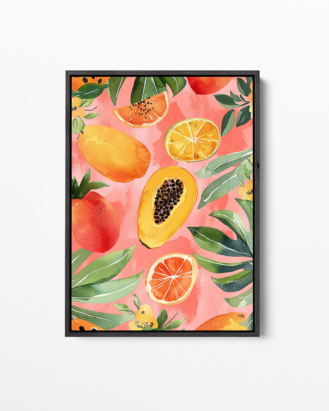 Fruit en bladeren Kunstwerk