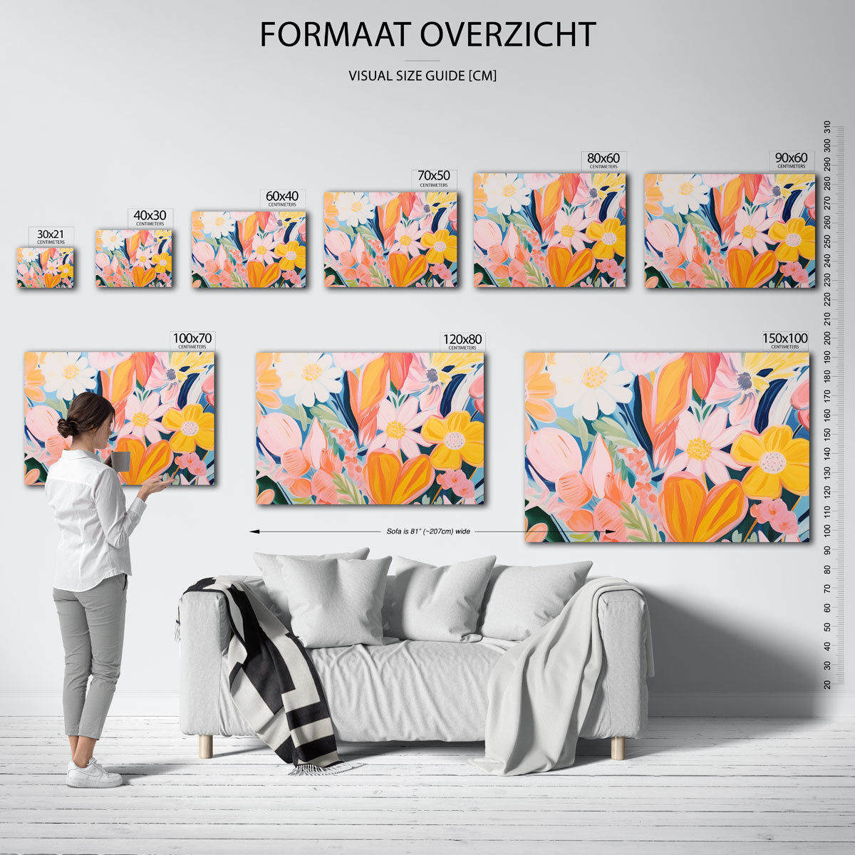 Bloemenpracht Poster