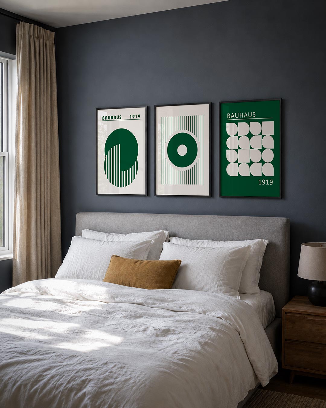Cirkel en strepen Posterset