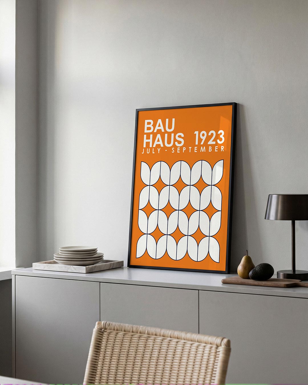 Vormritme en kleur Poster