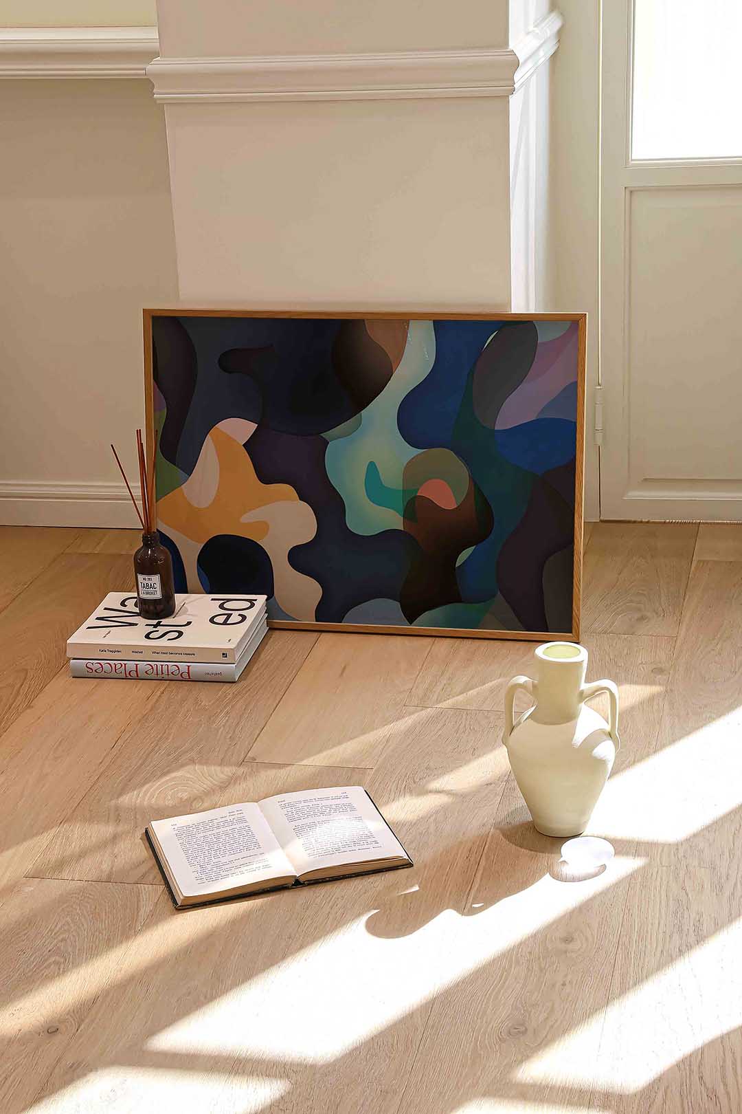 Abstracte vormen Poster