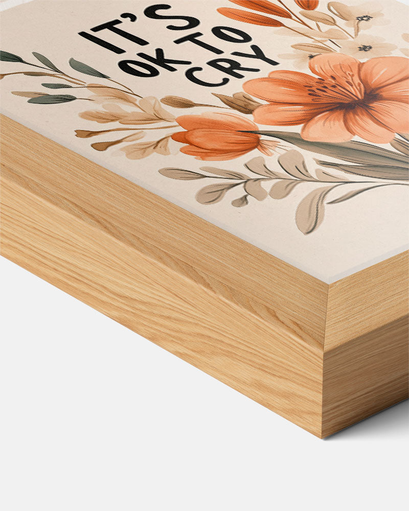 Empowerende Bloemenposter-WallArtistic