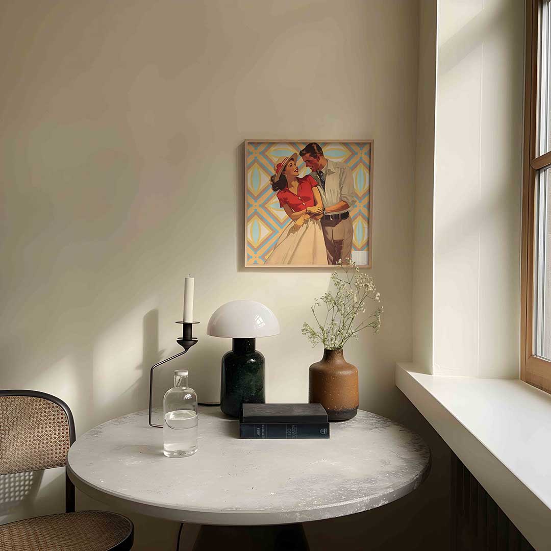 Stijlvol koppel Poster