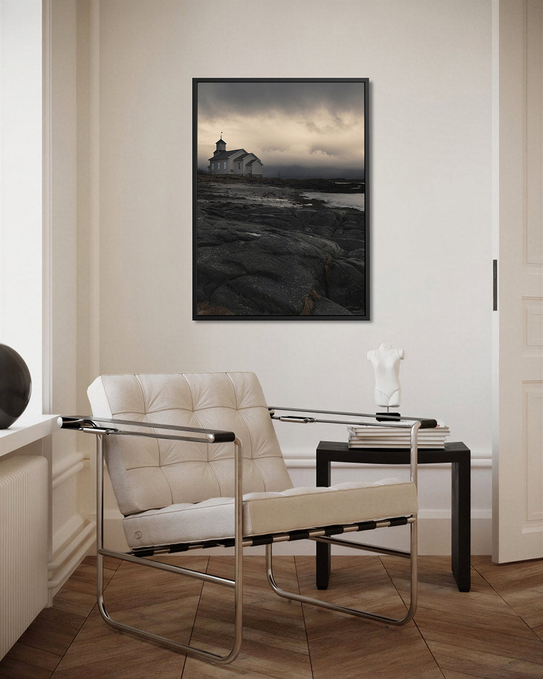Rustiek landschap Kunstwerk
