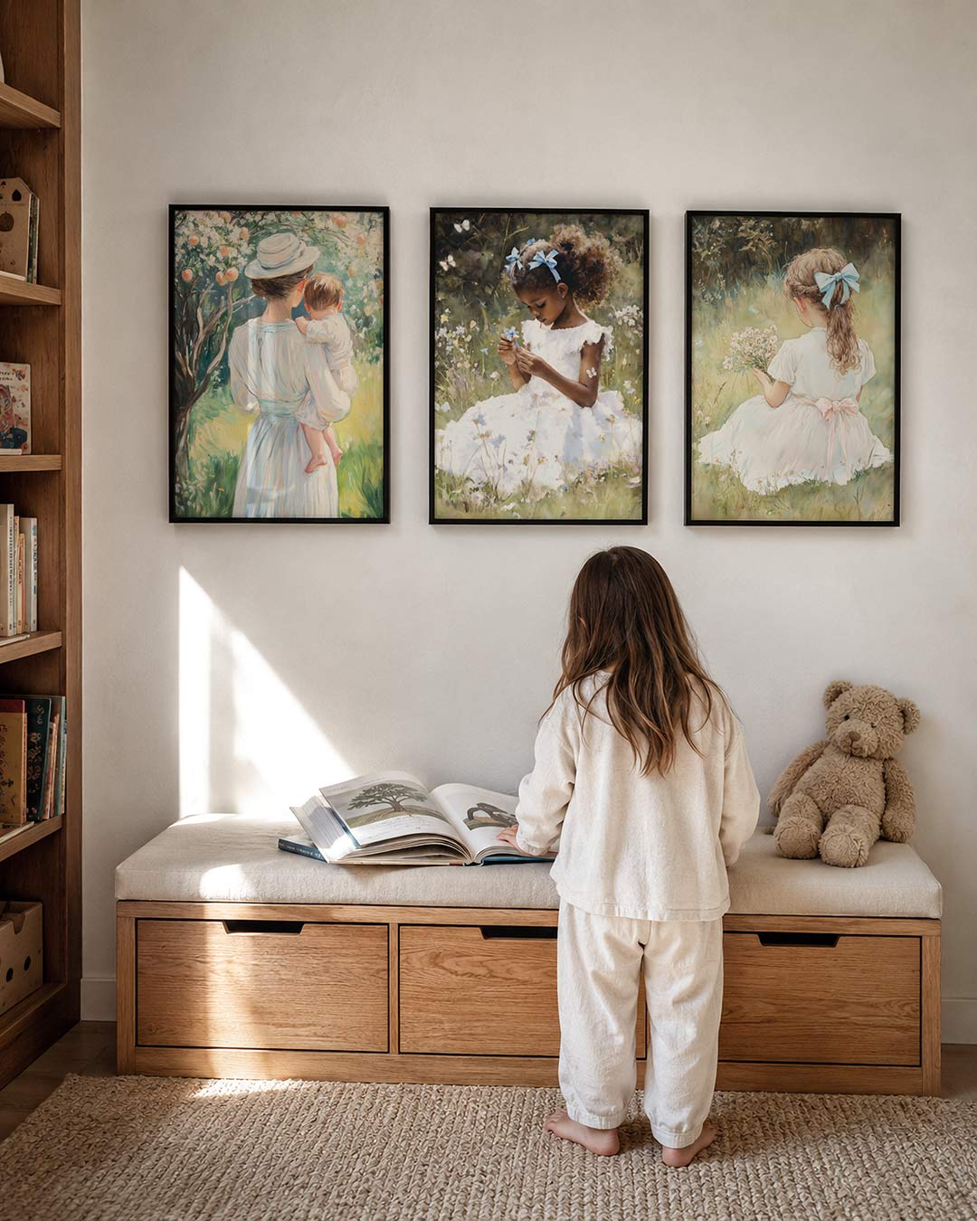 Zachte pastel harmonie Posterset