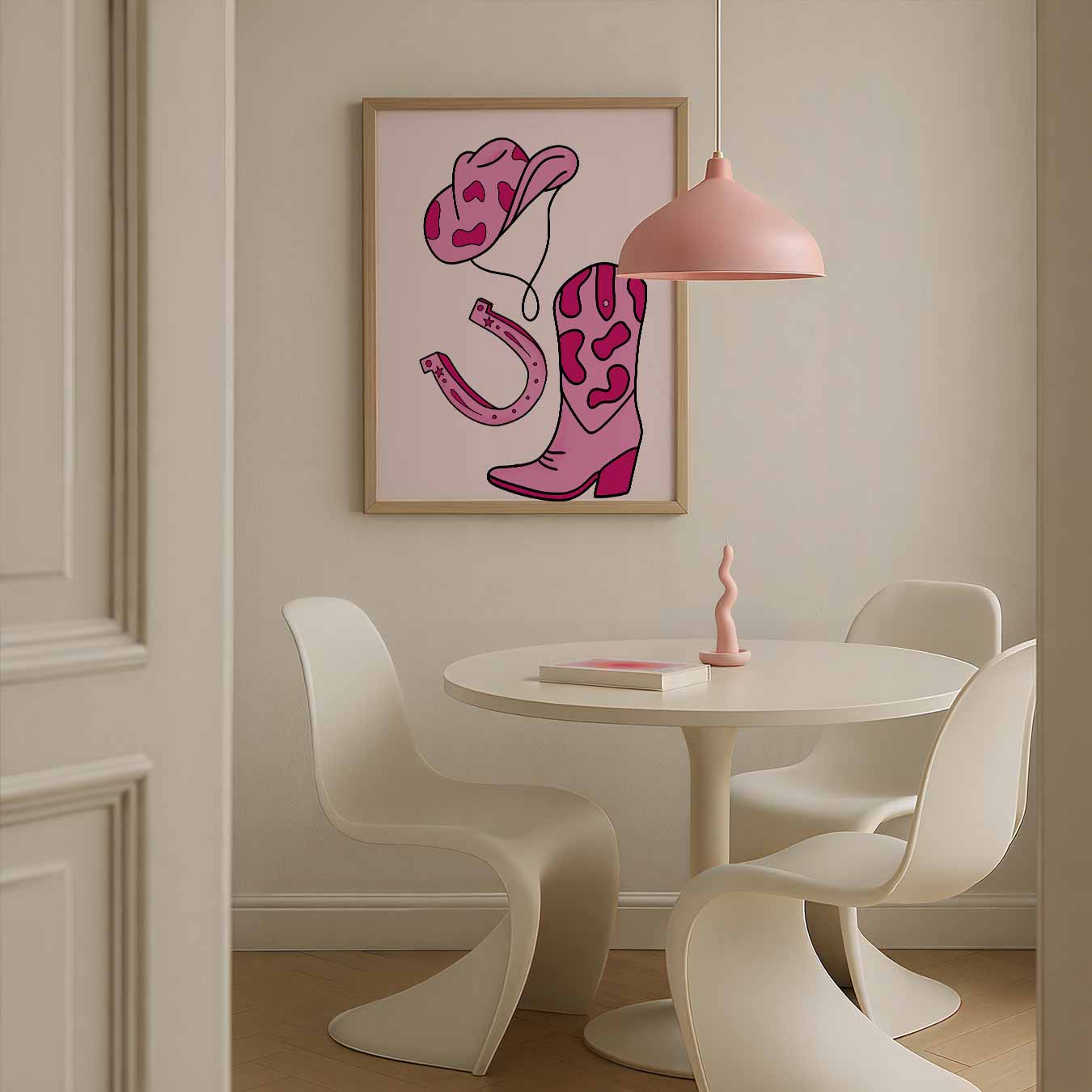 Stoere Western Stijl Poster-WallArtistic
